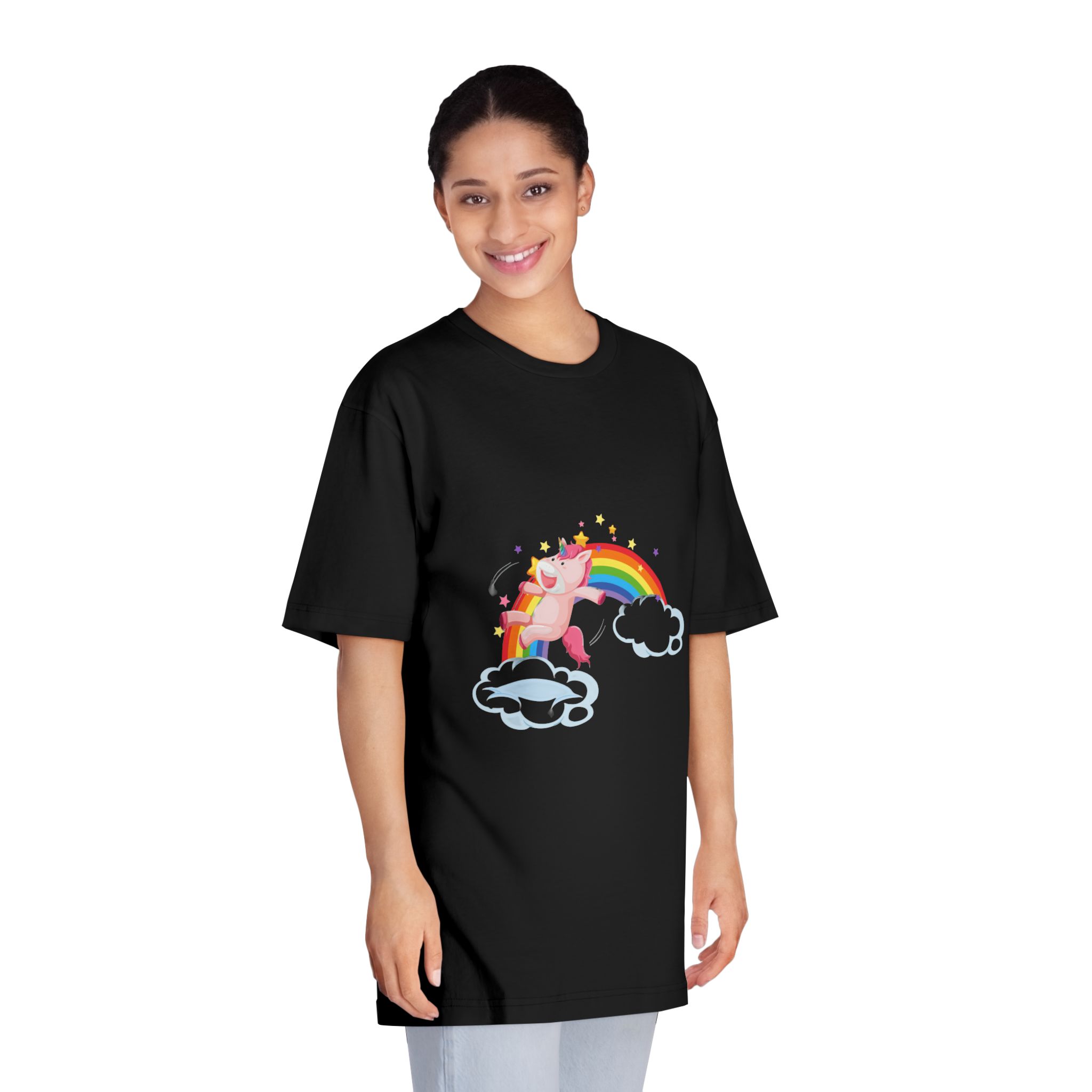 Unicorn V754 Unisex Classic Crewneck T Shirt - Image 7