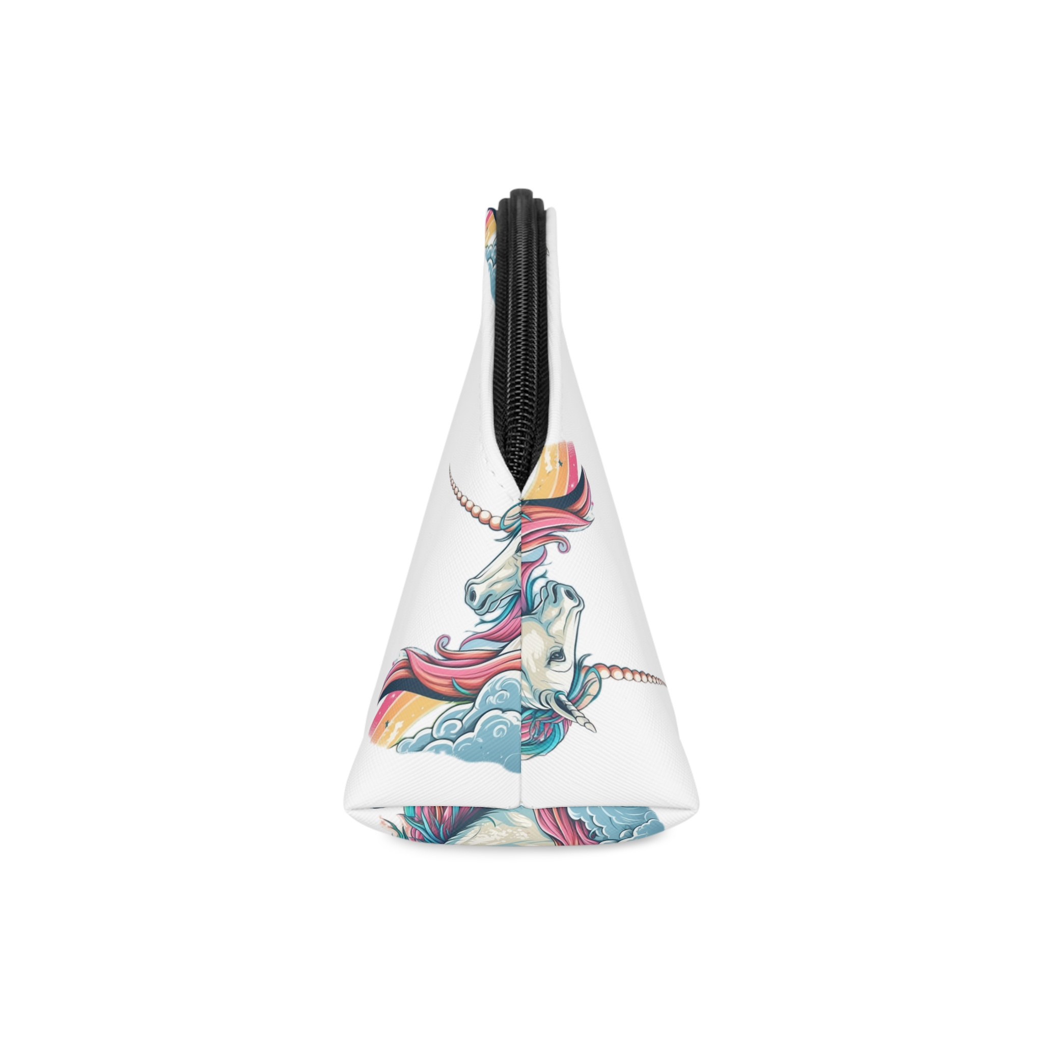 Colorful Unicorn Illustration Created With Ai Tools Makeup Bag - Image 4