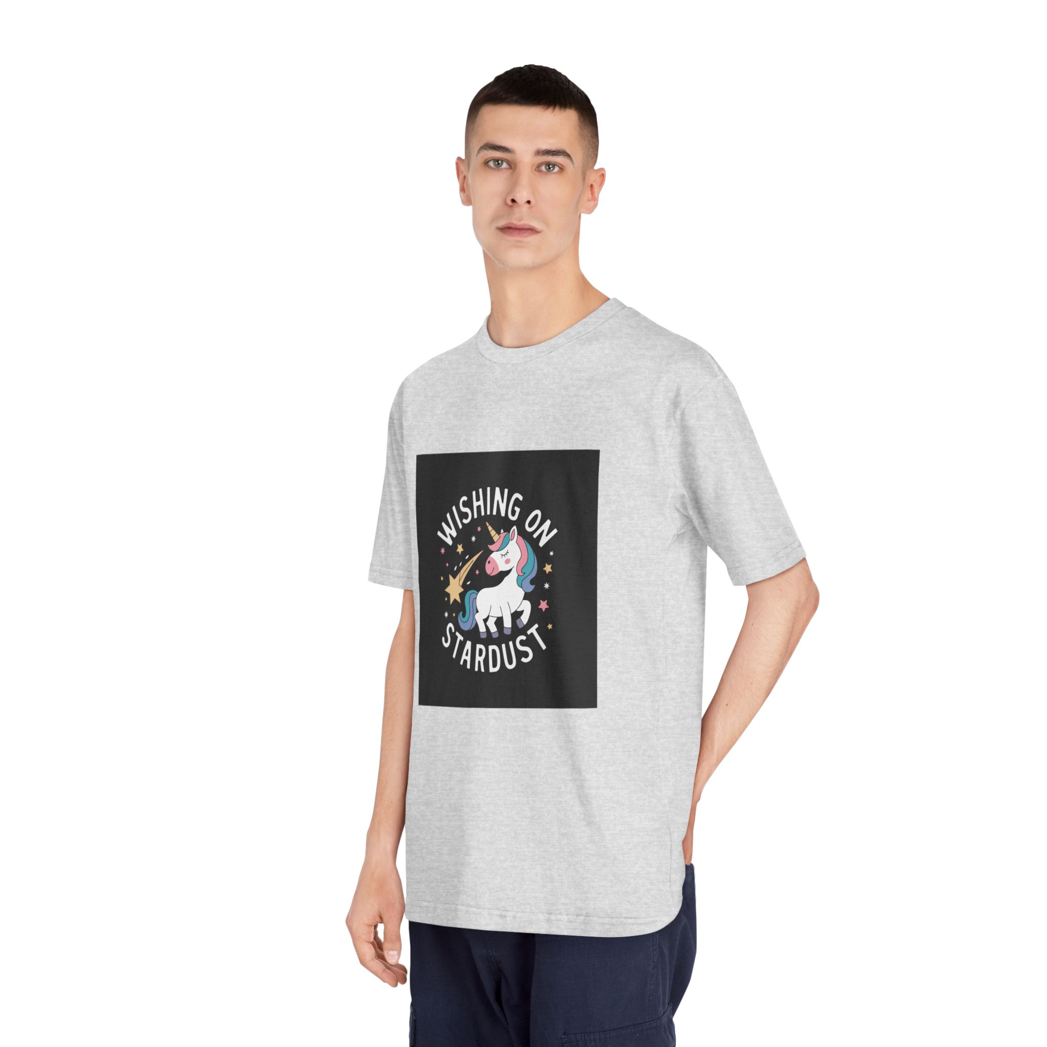 Wishing On Stardust 1 Unisex Classic Crewneck T Shirt - Image 16