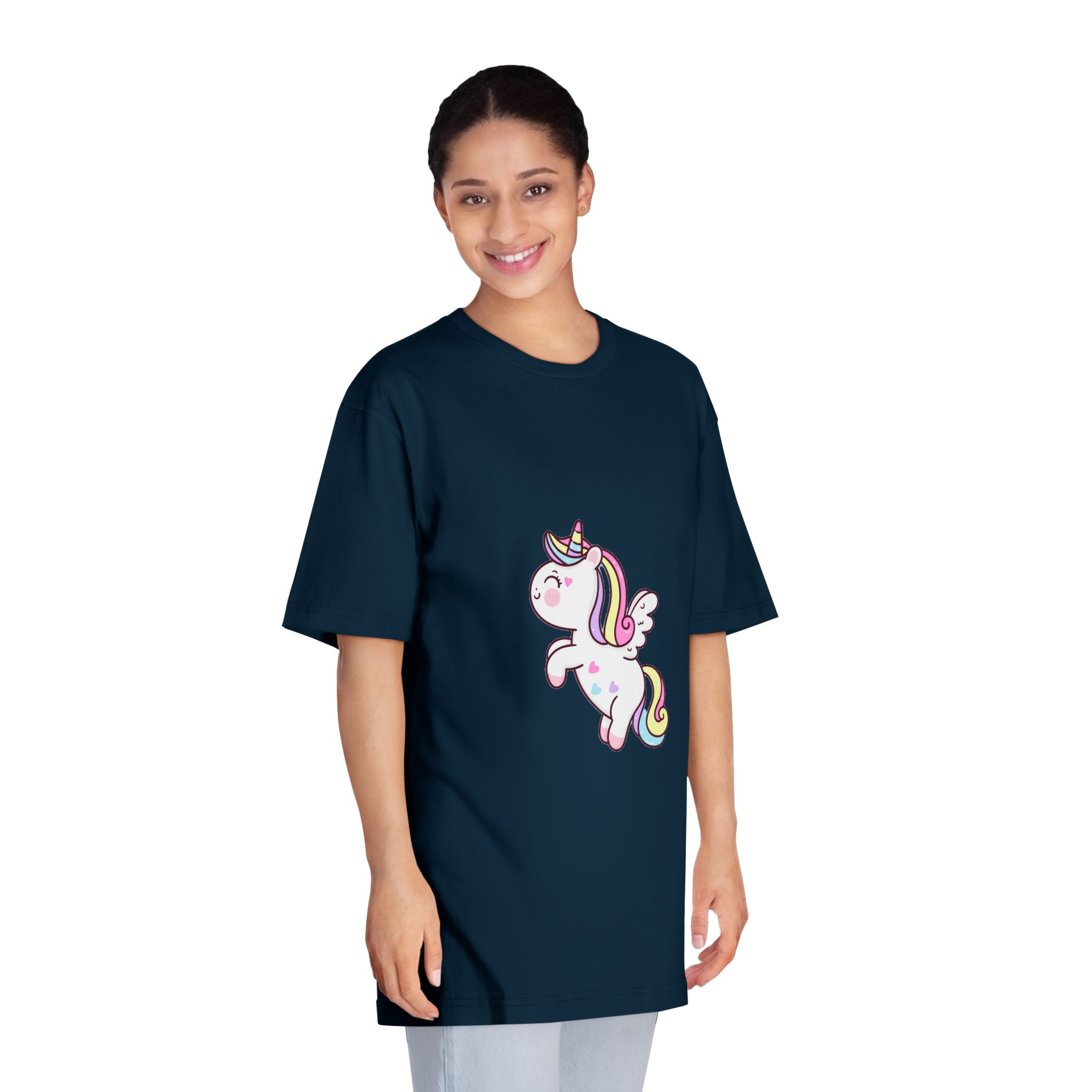 Unicorn V539 Unisex Classic Crewneck T Shirt - Image 19