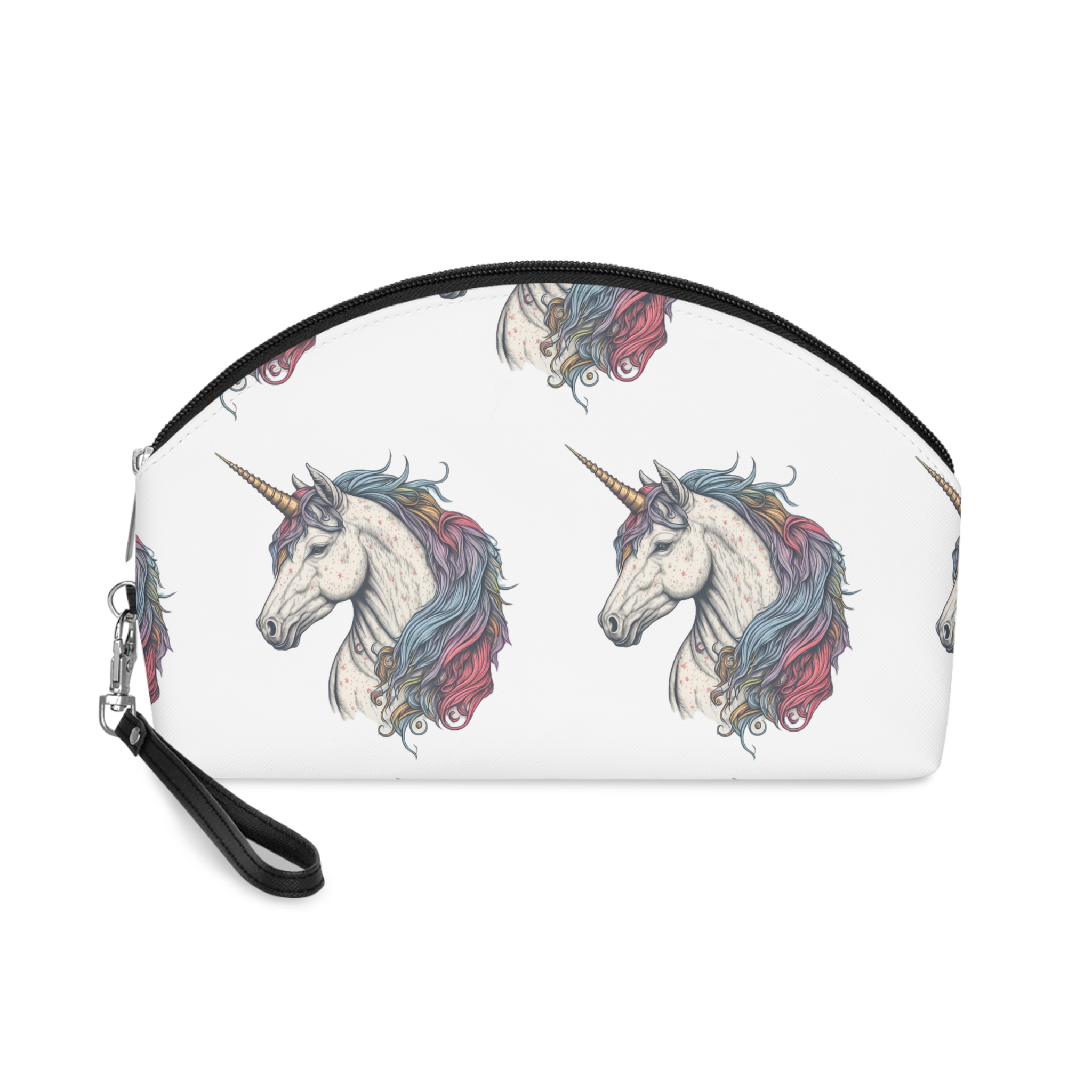 Colorful Unicorn Illustration Created With Ai Tools Copy Makeup Bag