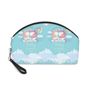 Cute Card With Fairy Unicorns Love Makeup Bag