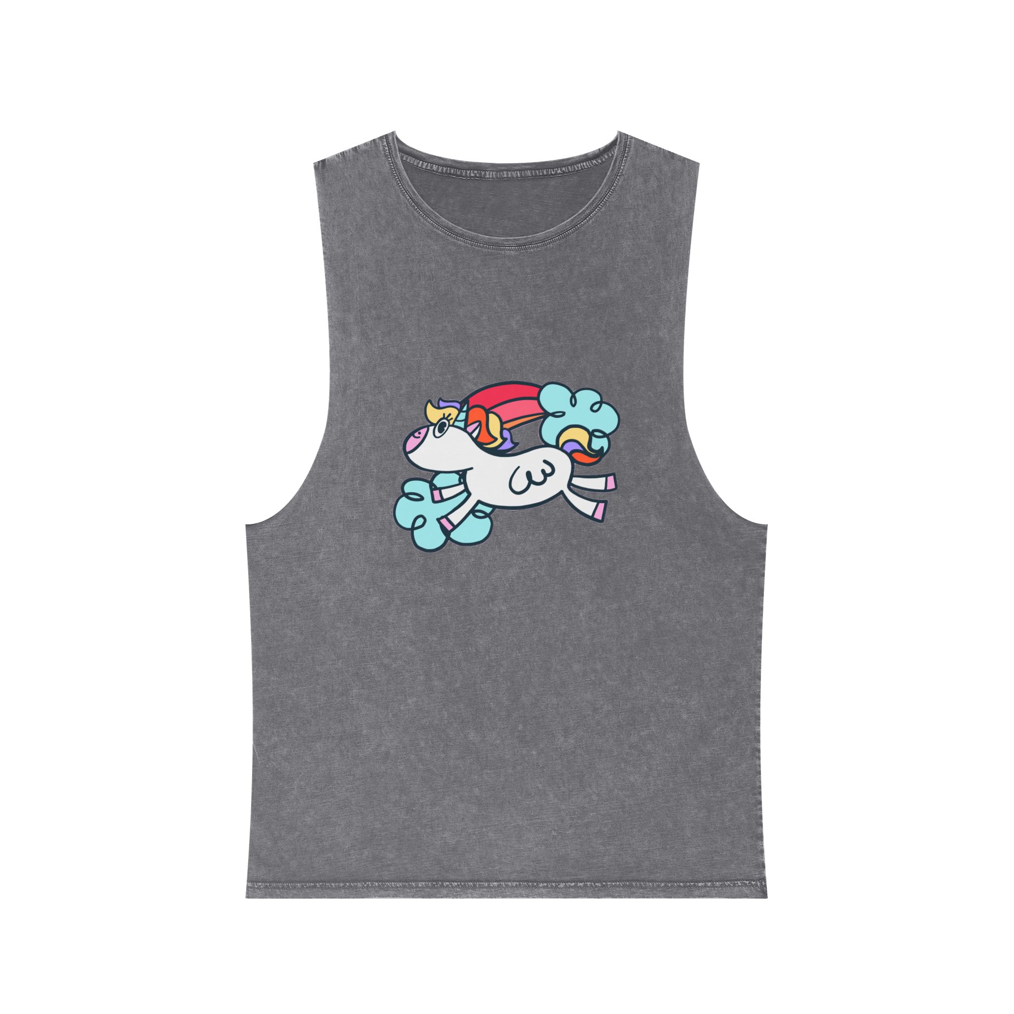 Unicorn V326 Unisex Stonewash Tank Top - Image 9