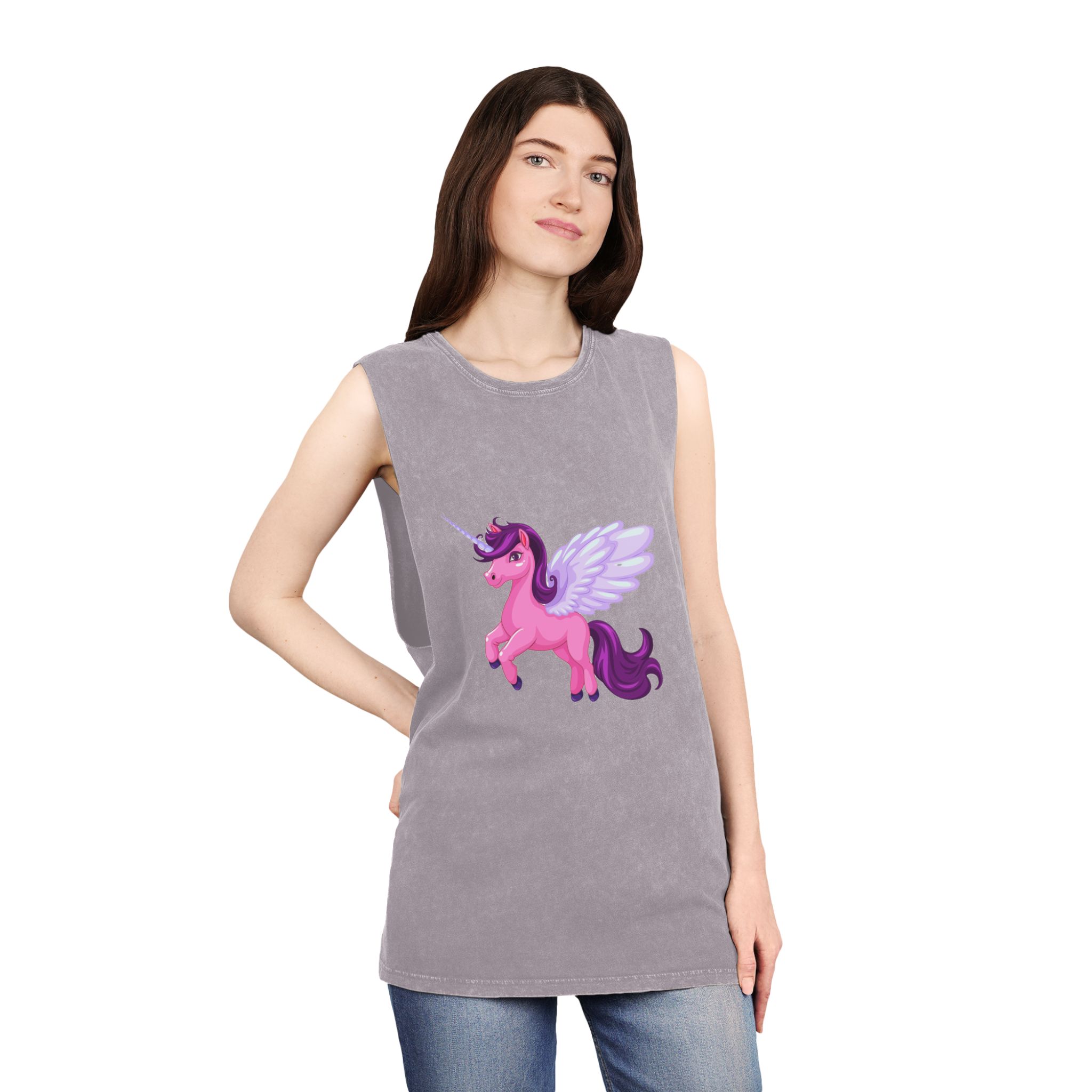 Foqc Ssf7 230801 Unisex Stonewash Tank Top - Image 20