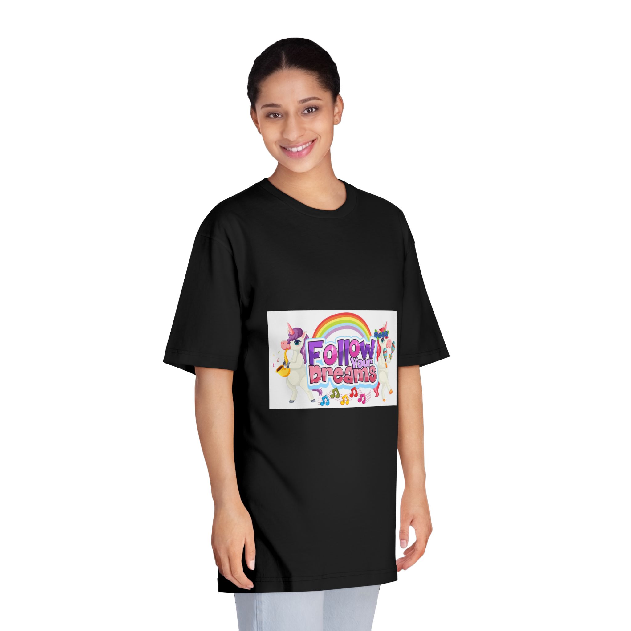 Unicorn V716 Unisex Classic Crewneck T Shirt - Image 7