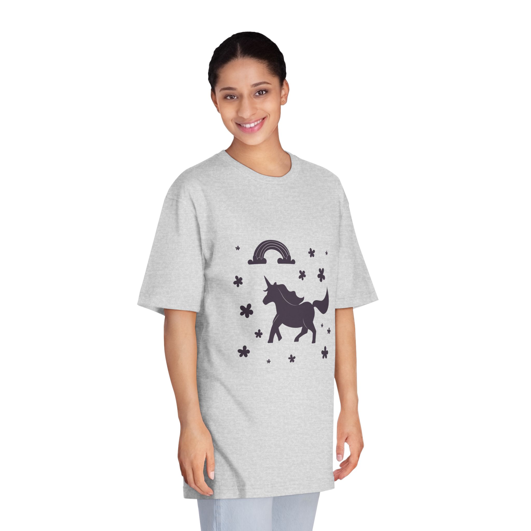 Unicorn V831 Unisex Classic Crewneck T Shirt - Image 15
