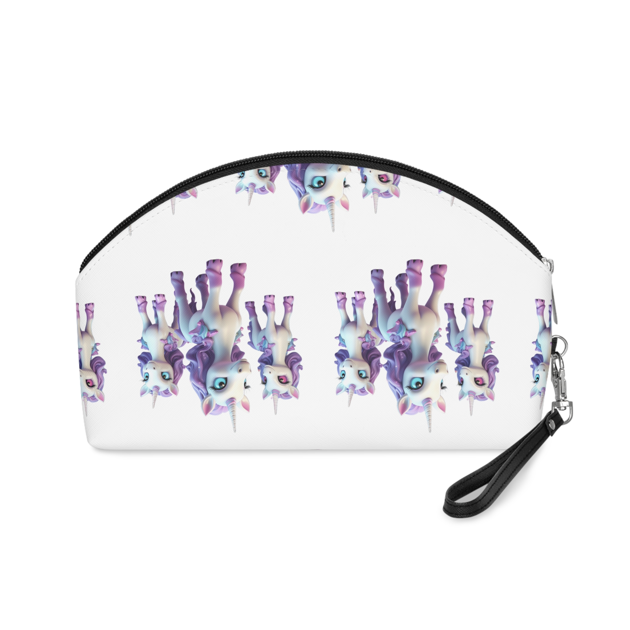 Mythical Unicorn Kids Figurine Style (2) Makeup Bag - Image 2