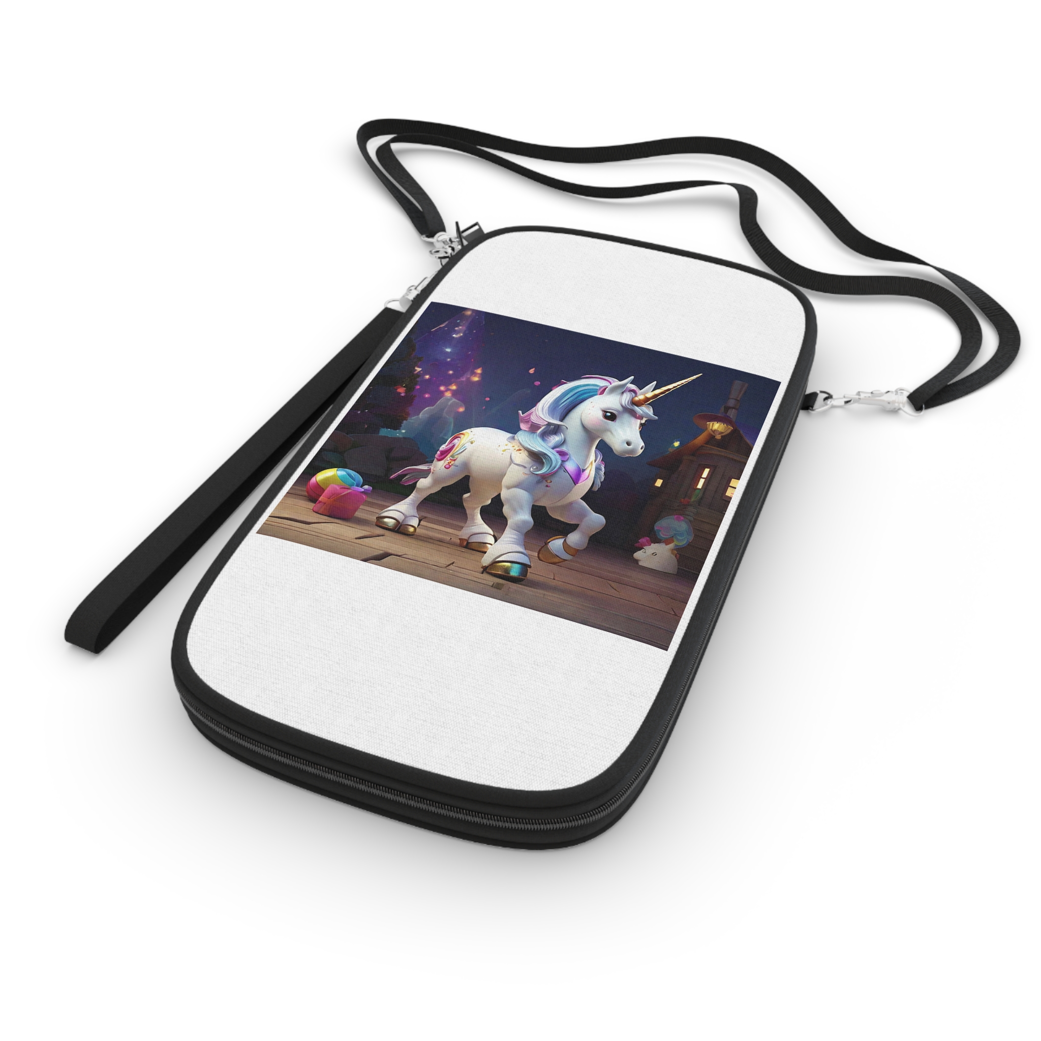 Animated Unicorn Children Generated By Ai (15) Passport Wallet - Image 3