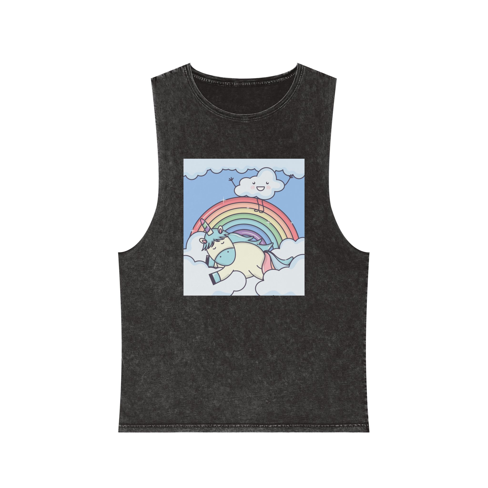 Unicorn V353 Unisex Stonewash Tank Top