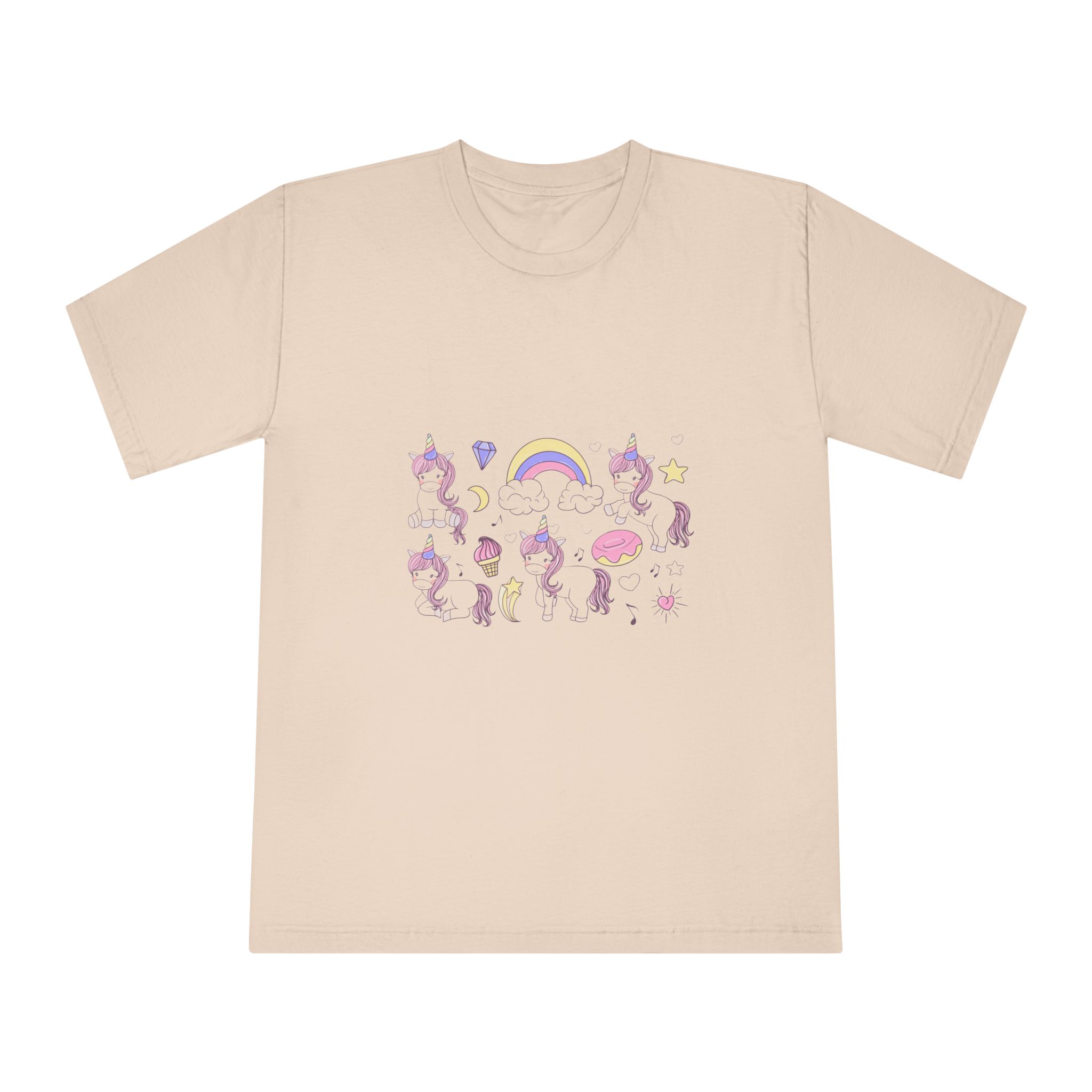 Unicorn V498 Unisex Classic Crewneck T Shirt - Image 9