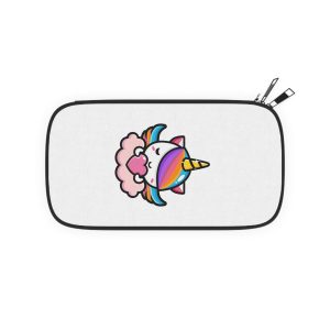 Cute Unicorn Mascot Design (6) Passport Wallet