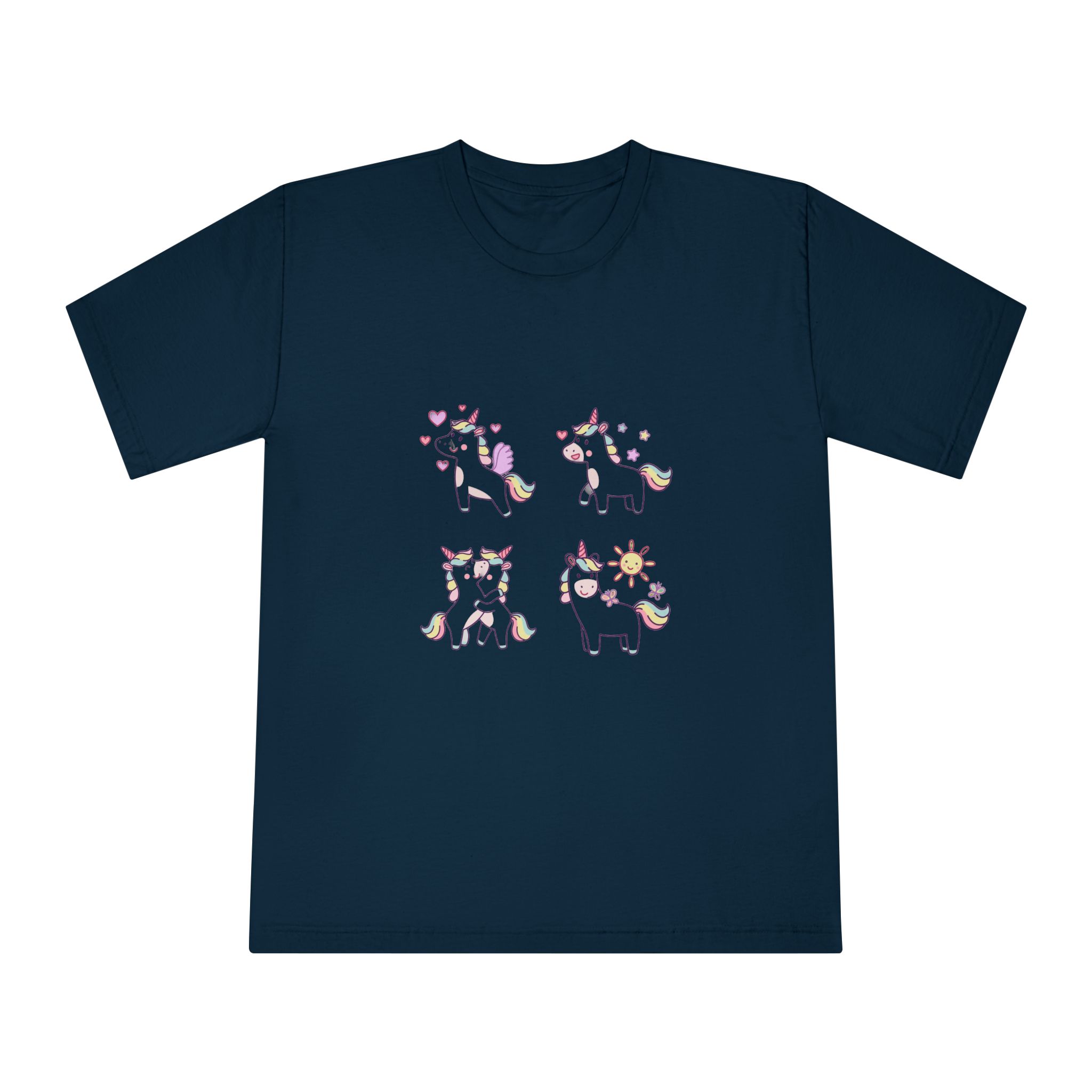 Unicorn V819 Unisex Classic Crewneck T Shirt - Image 17