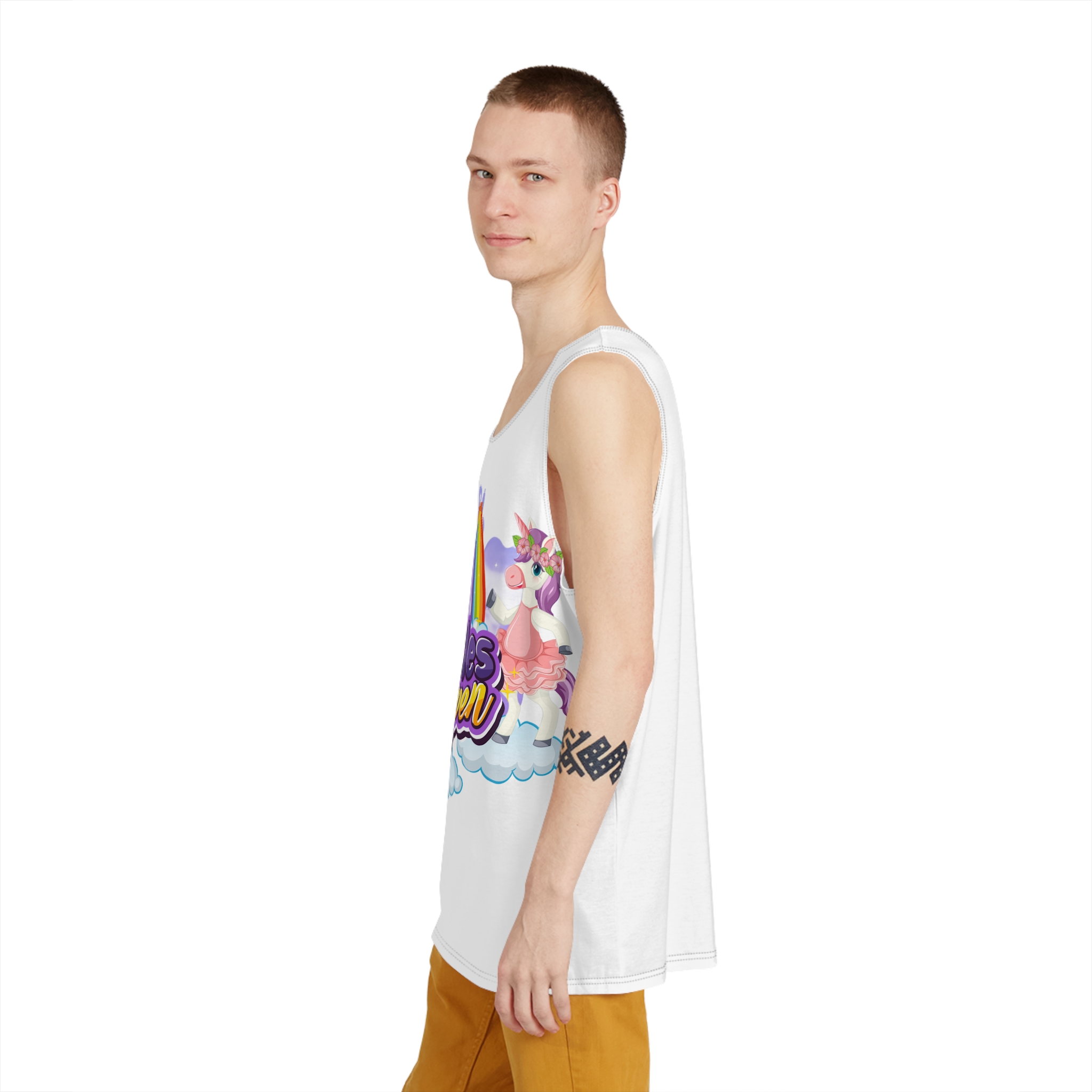 Unicorn V616 Mens Tank Aop