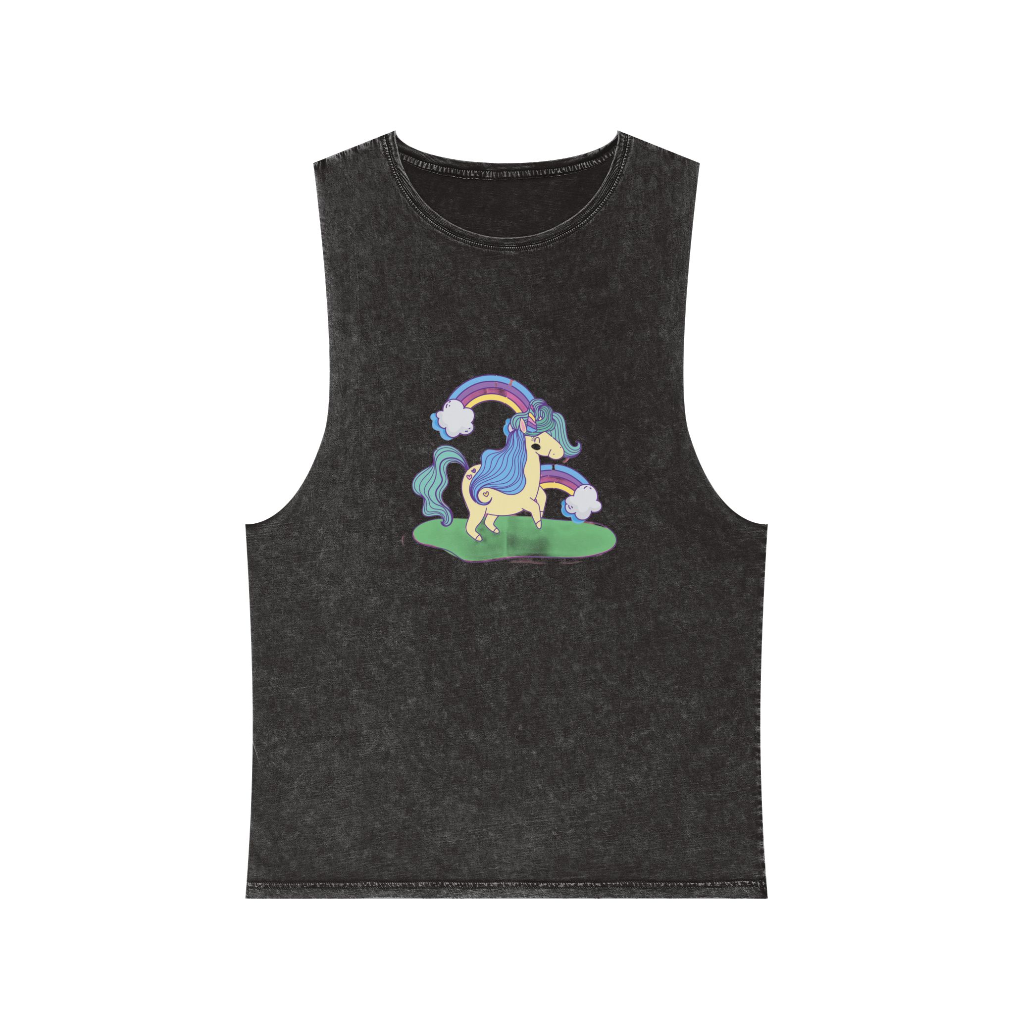 Unicorn V382 Unisex Stonewash Tank Top