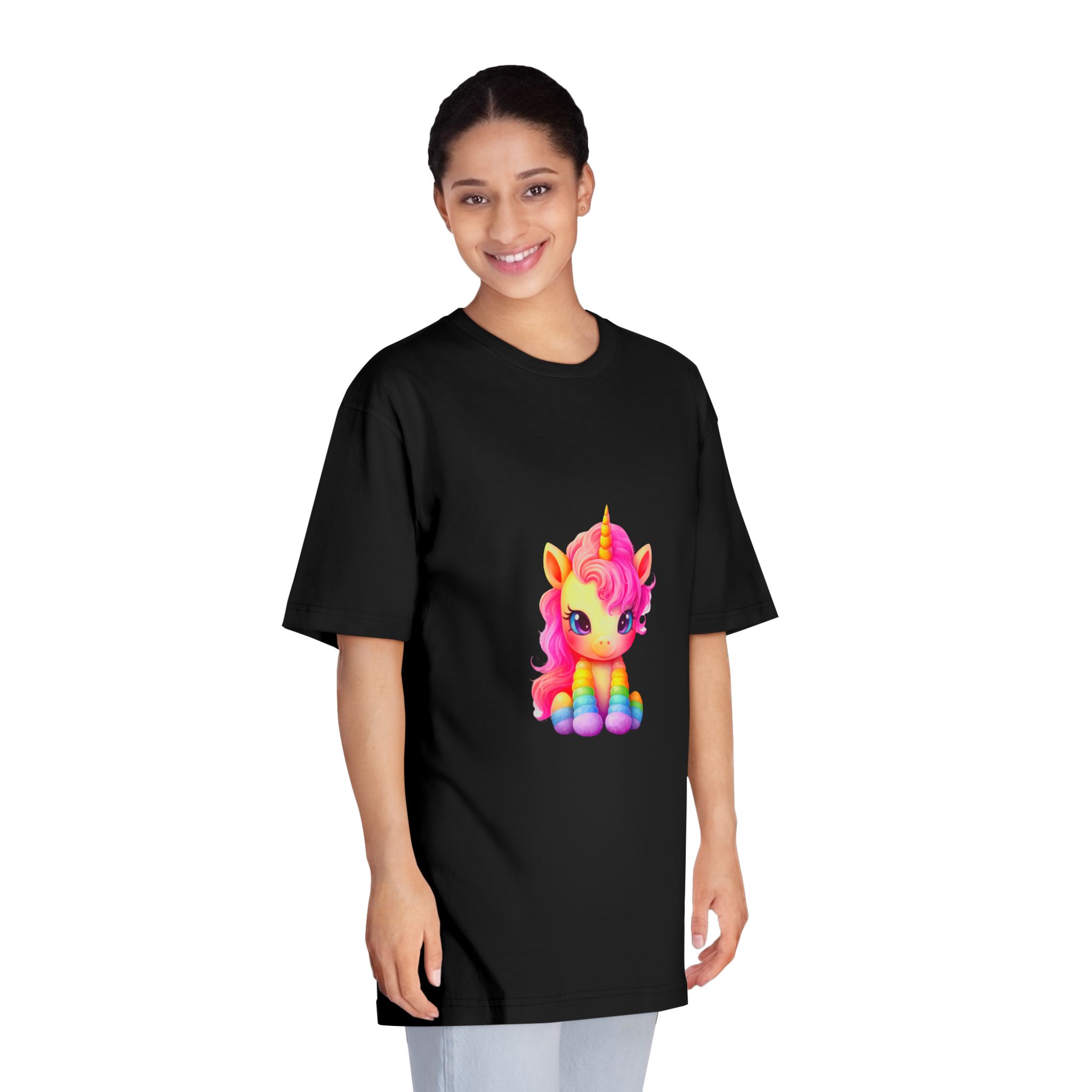 Unicorns 297 Unisex Classic Crewneck T Shirt - Image 7