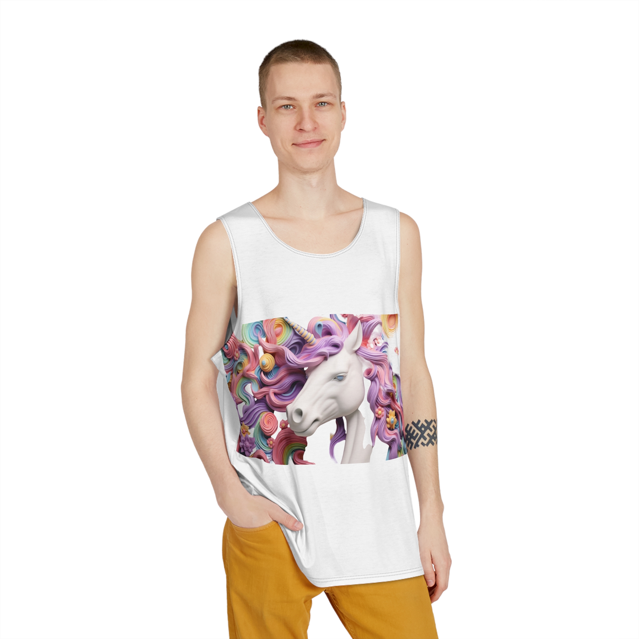 Unicorns 151 Mens Tank Aop - Image 3