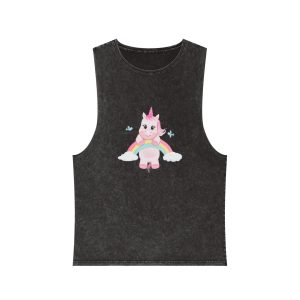 Unicorn V524 Unisex Stonewash Tank Top