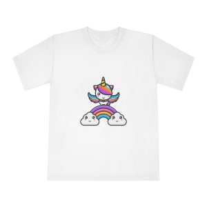 Cute Unicorn Mascot Design (1) Unisex Classic Crewneck T Shirt