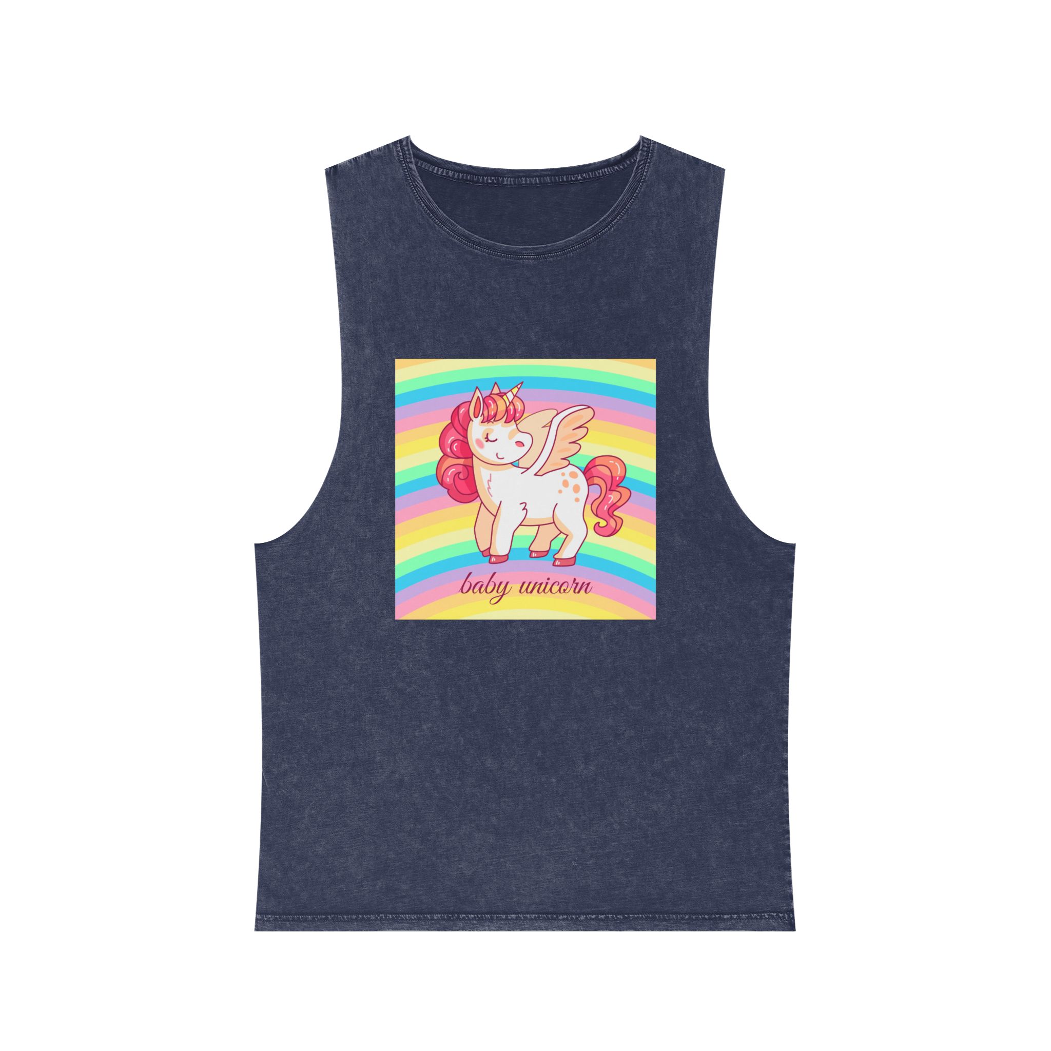 Unicorn V367 Unisex Stonewash Tank Top - Image 13