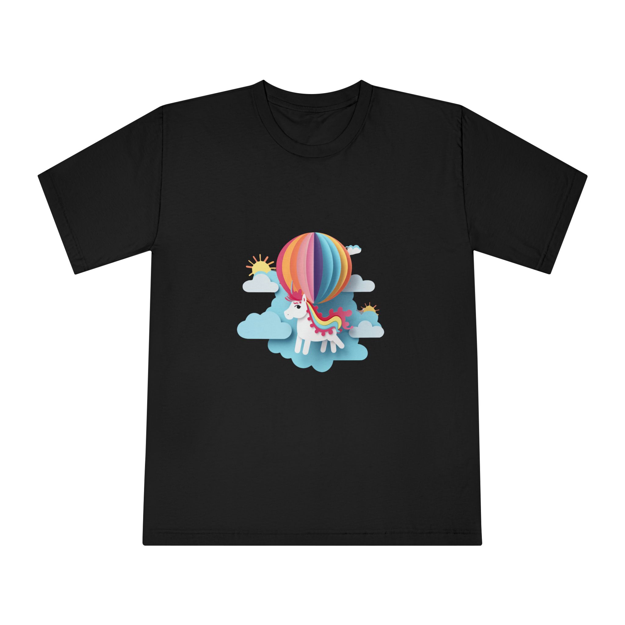 Unicorns 422 Unisex Classic Crewneck T Shirt - Image 5