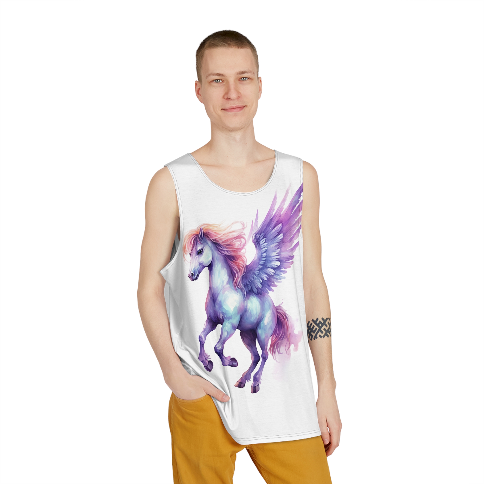 Unicorns 204 Mens Tank Aop - Image 3