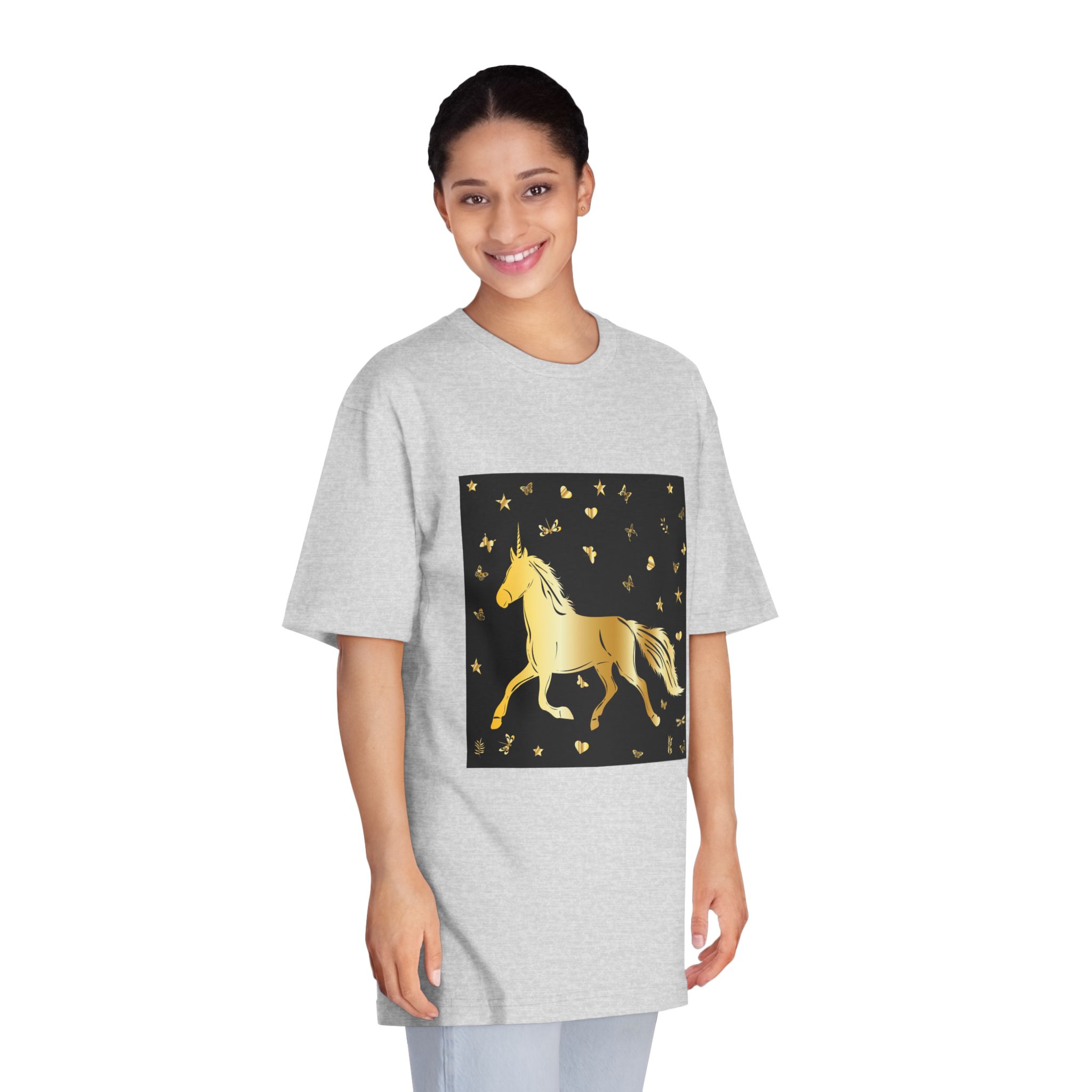 Unicorn V850 Unisex Classic Crewneck T Shirt - Image 15