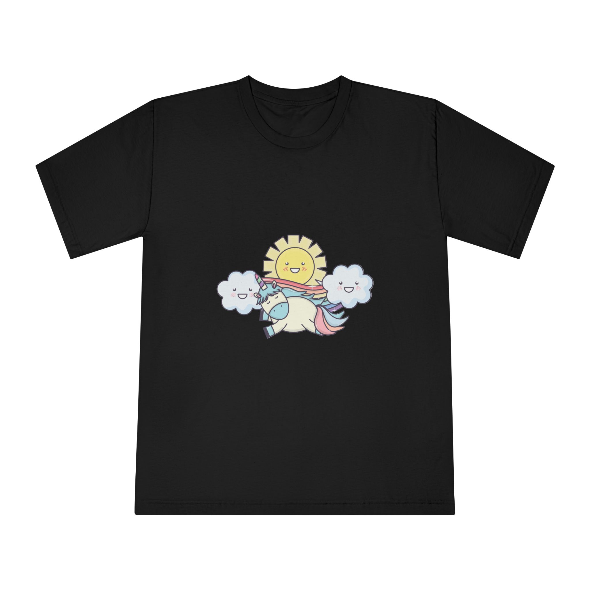 Unicorns 110 Unisex Classic Crewneck T Shirt - Image 5