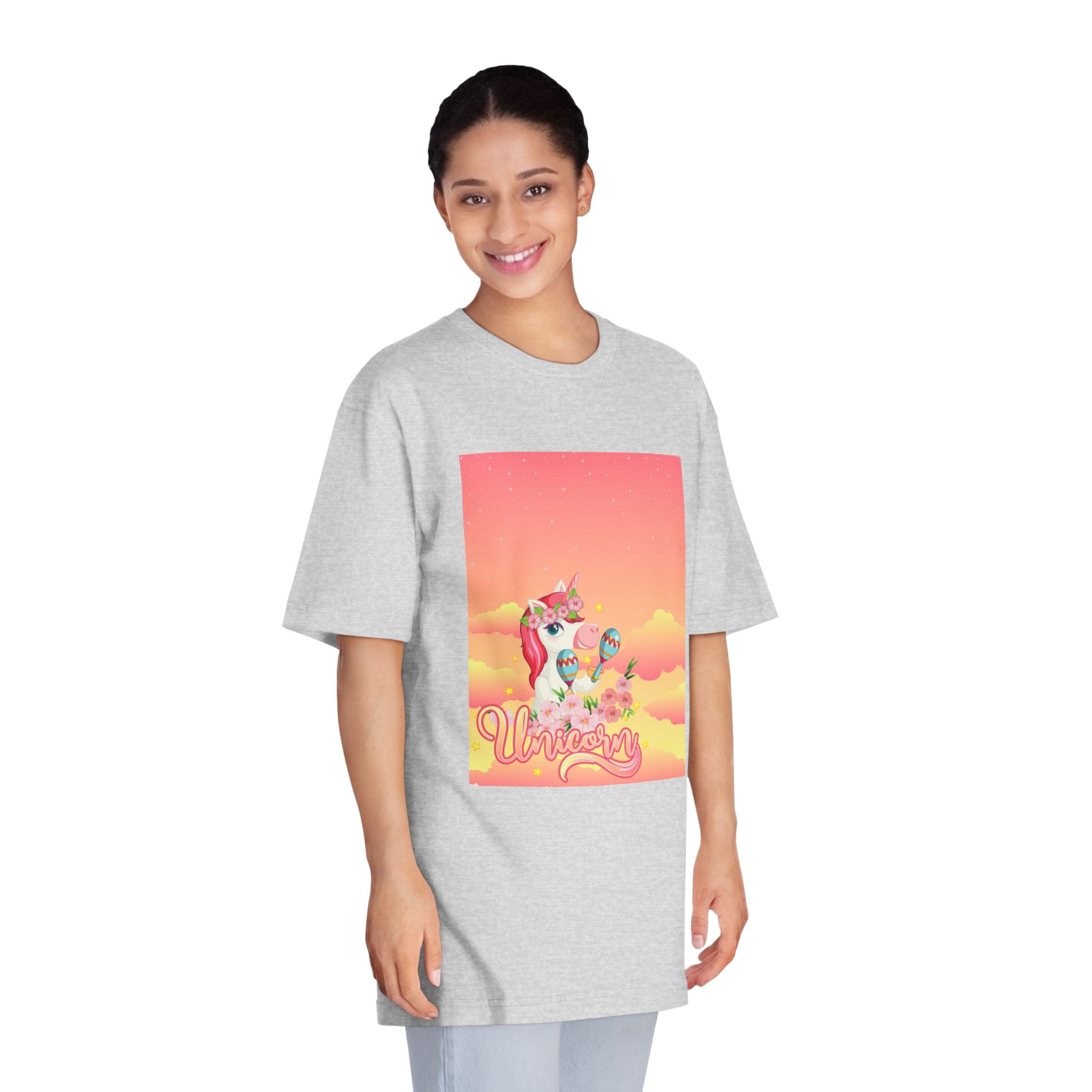 Unicorn V471 Unisex Classic Crewneck T Shirt - Image 15