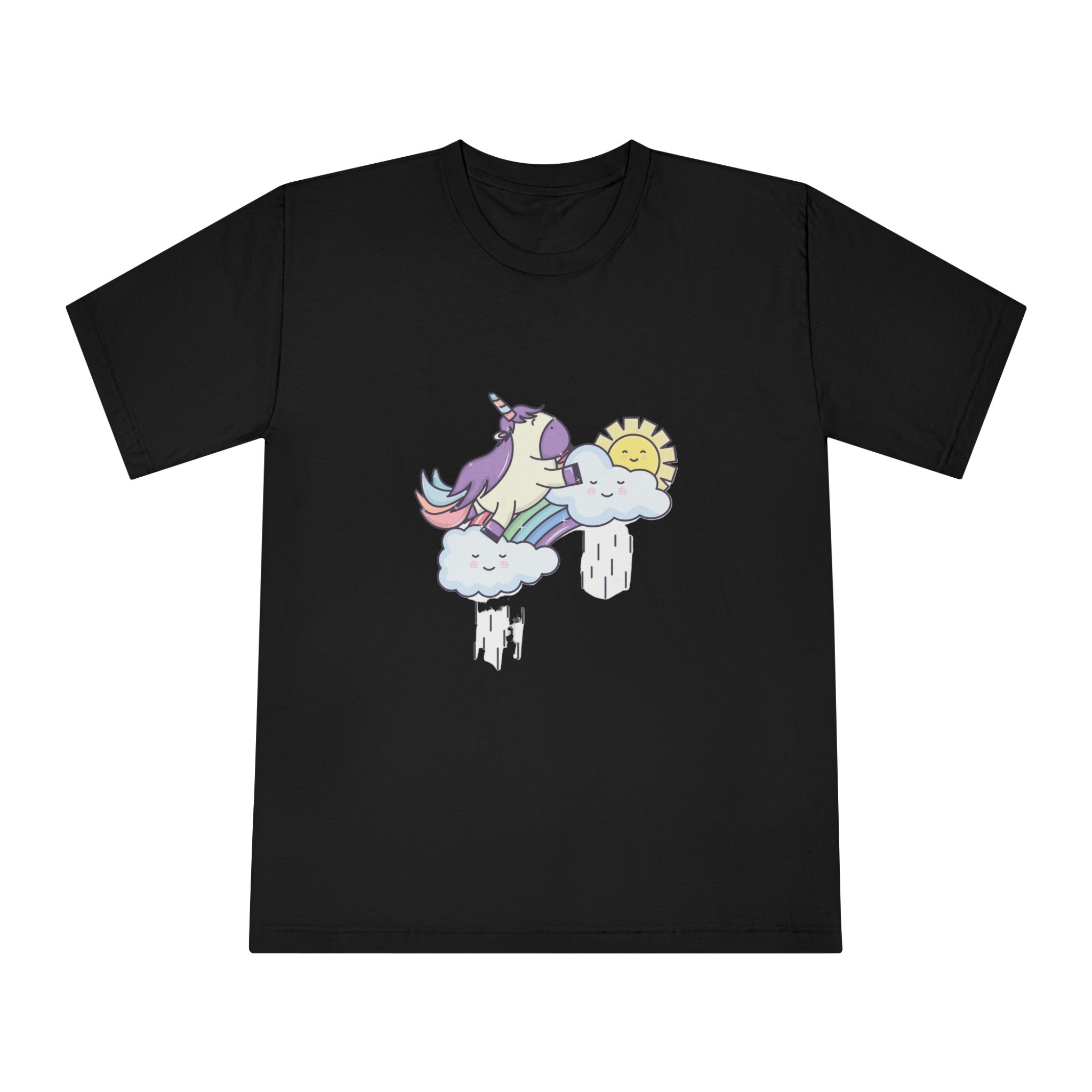 Unicorns 114 Unisex Classic Crewneck T Shirt - Image 5