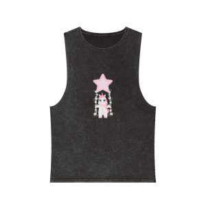 Unicorn V431 Unisex Stonewash Tank Top