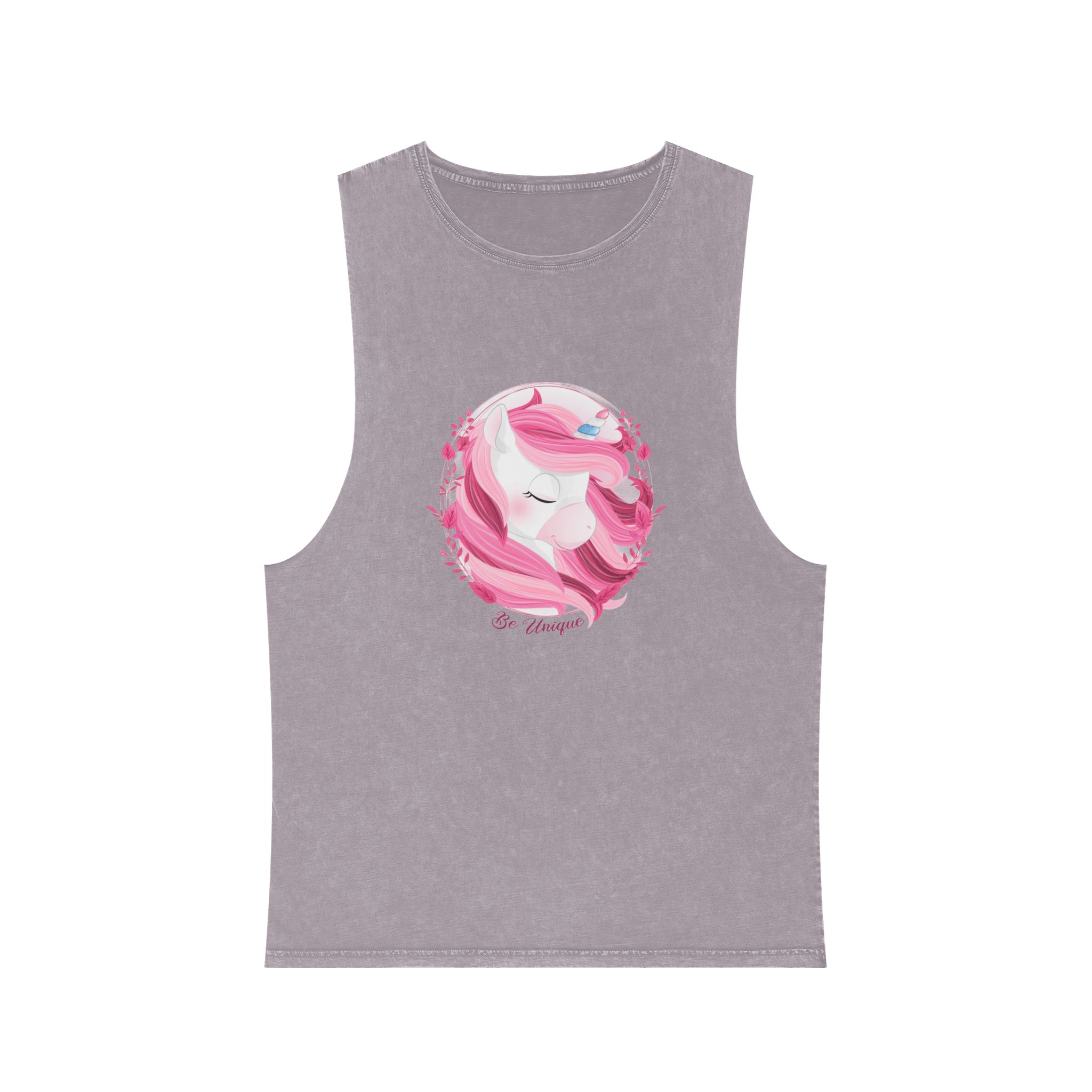 Unicorn V490 Unisex Stonewash Tank Top - Image 17