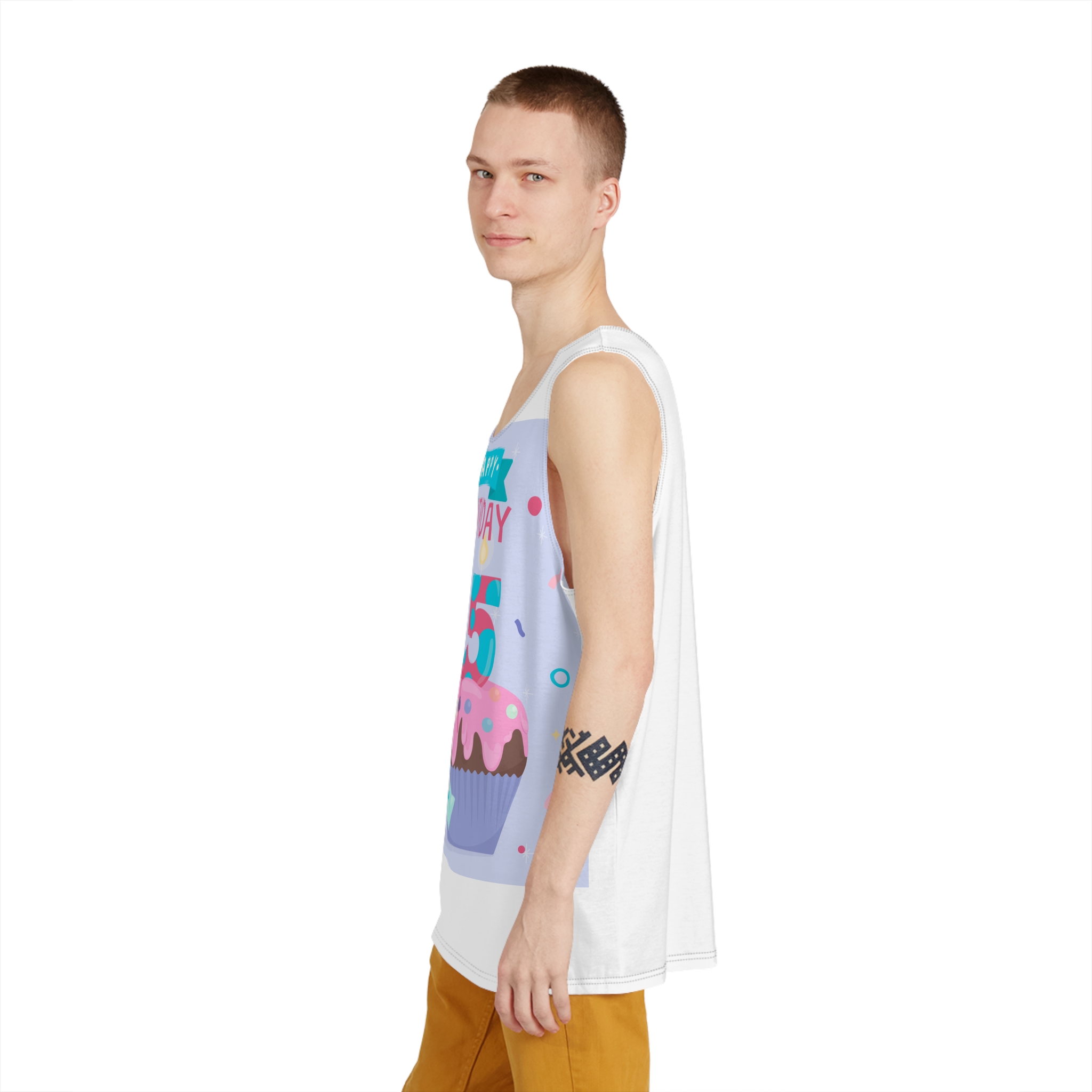 Unicorn V741 Mens Tank Aop