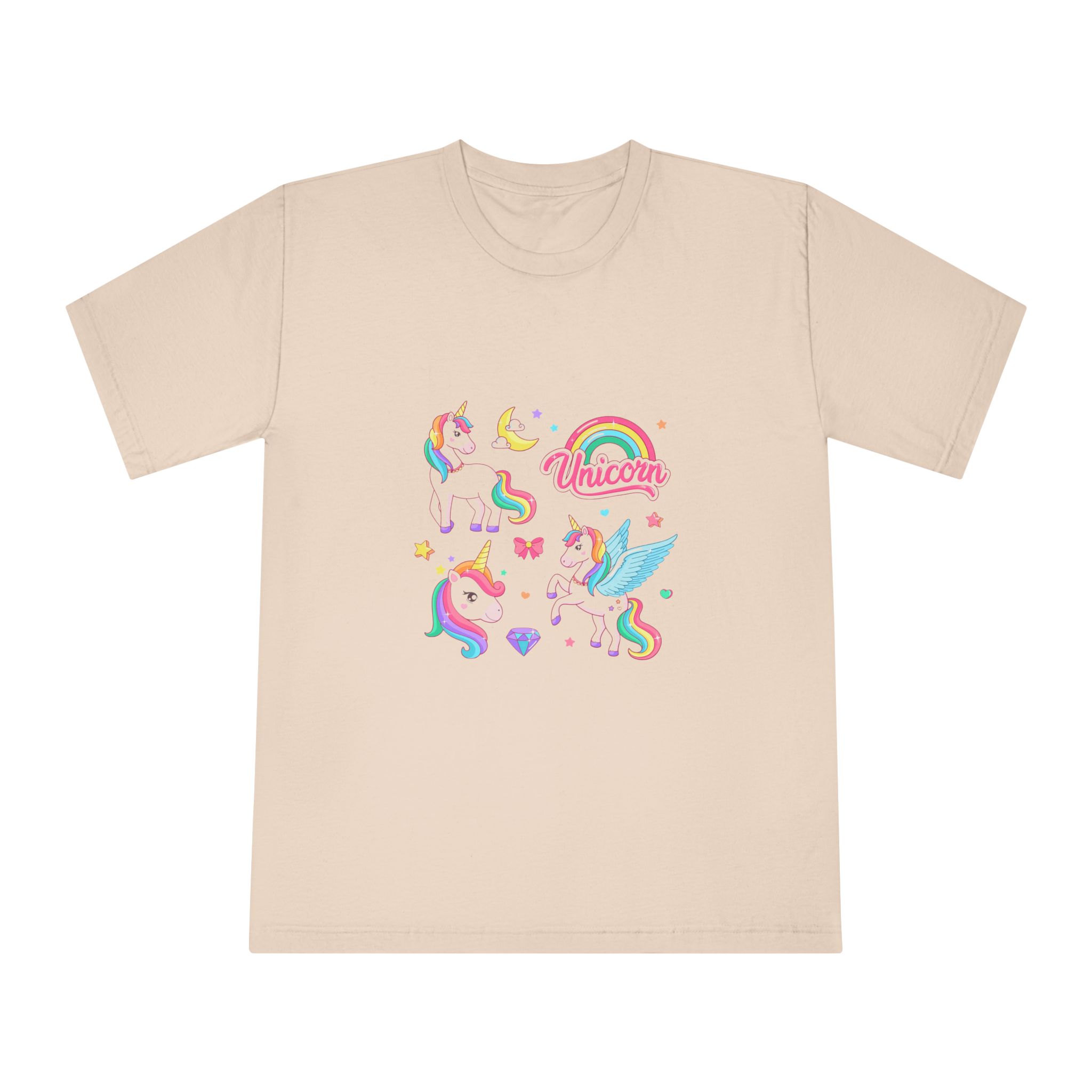 Unicorn V628 Unisex Classic Crewneck T Shirt - Image 9