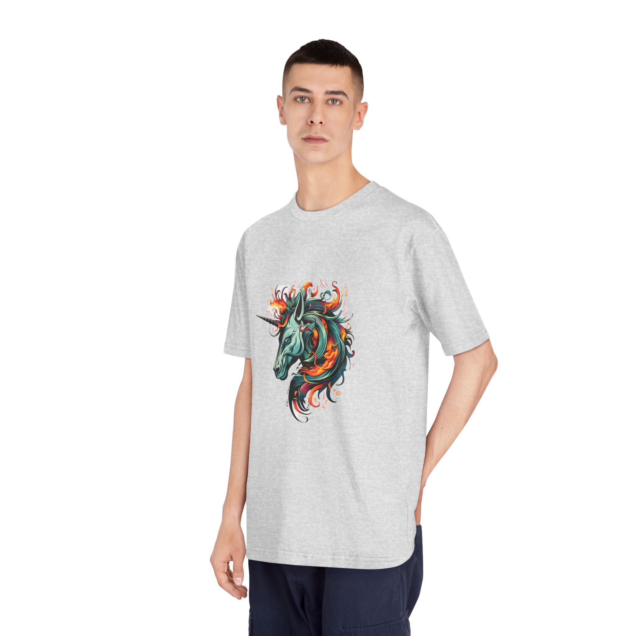 Unicorns 380 Unisex Classic Crewneck T Shirt - Image 16