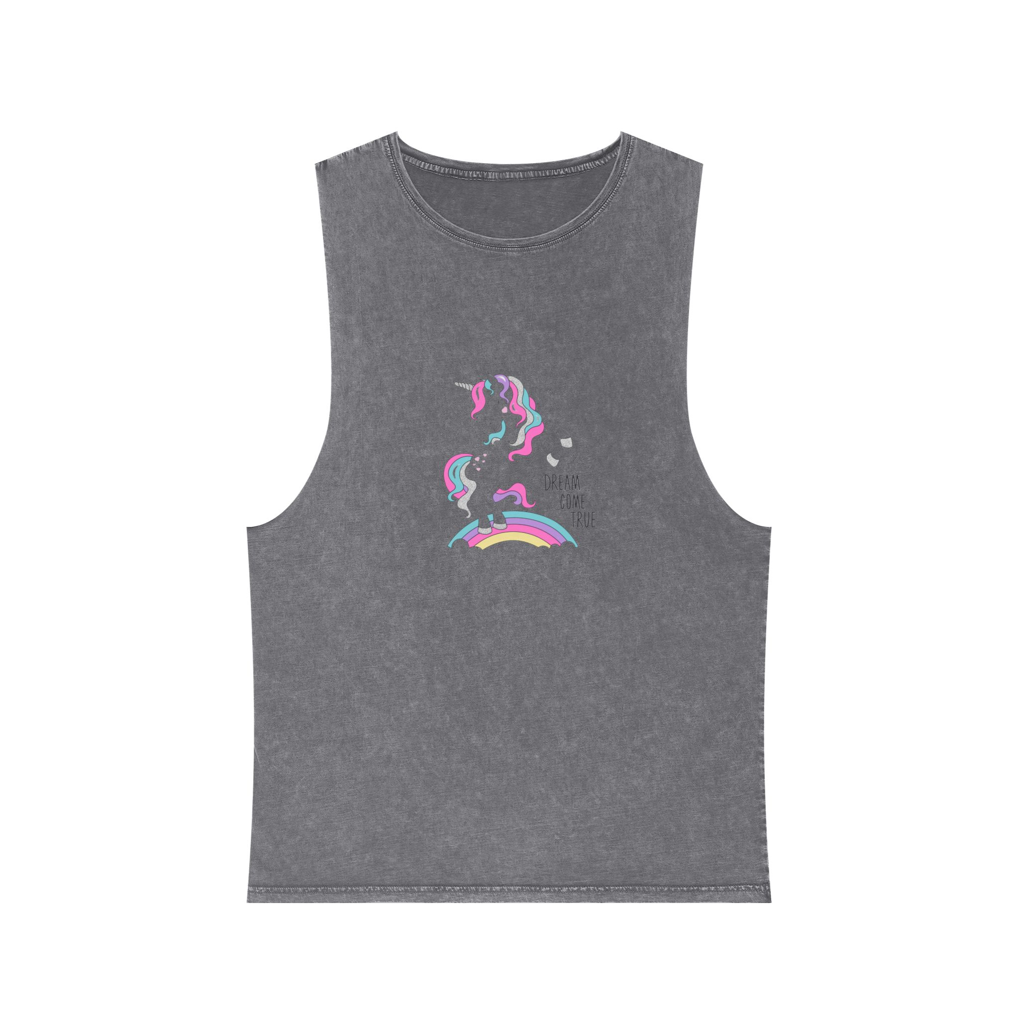 Dream Come True Copia 2 Unisex Stonewash Tank Top - Image 9