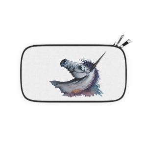 Illustration Unicorn Painted Watercolor Technique Generative Ai Decorative Painting Passport Wallet