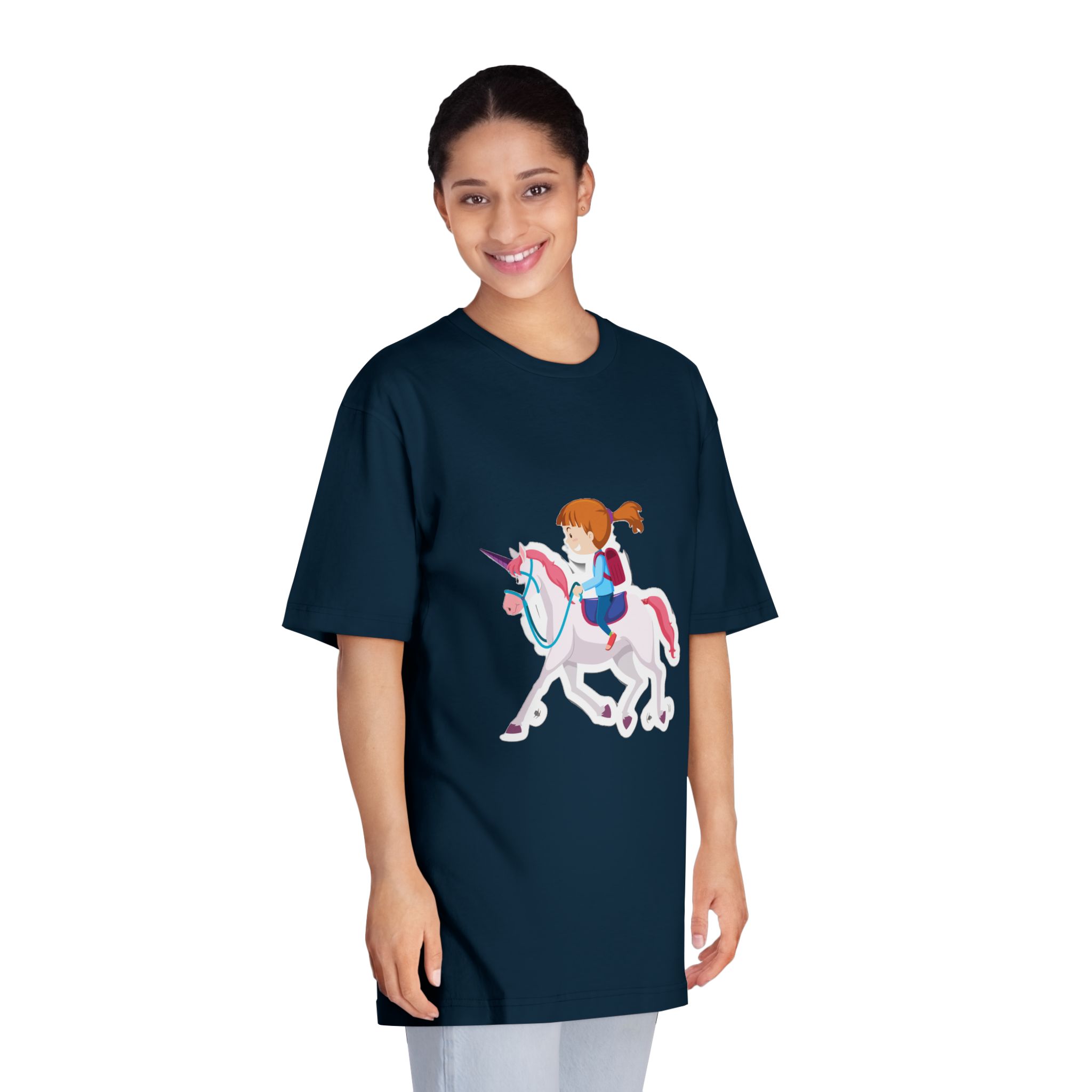 Unicorn V655 Unisex Classic Crewneck T Shirt - Image 19