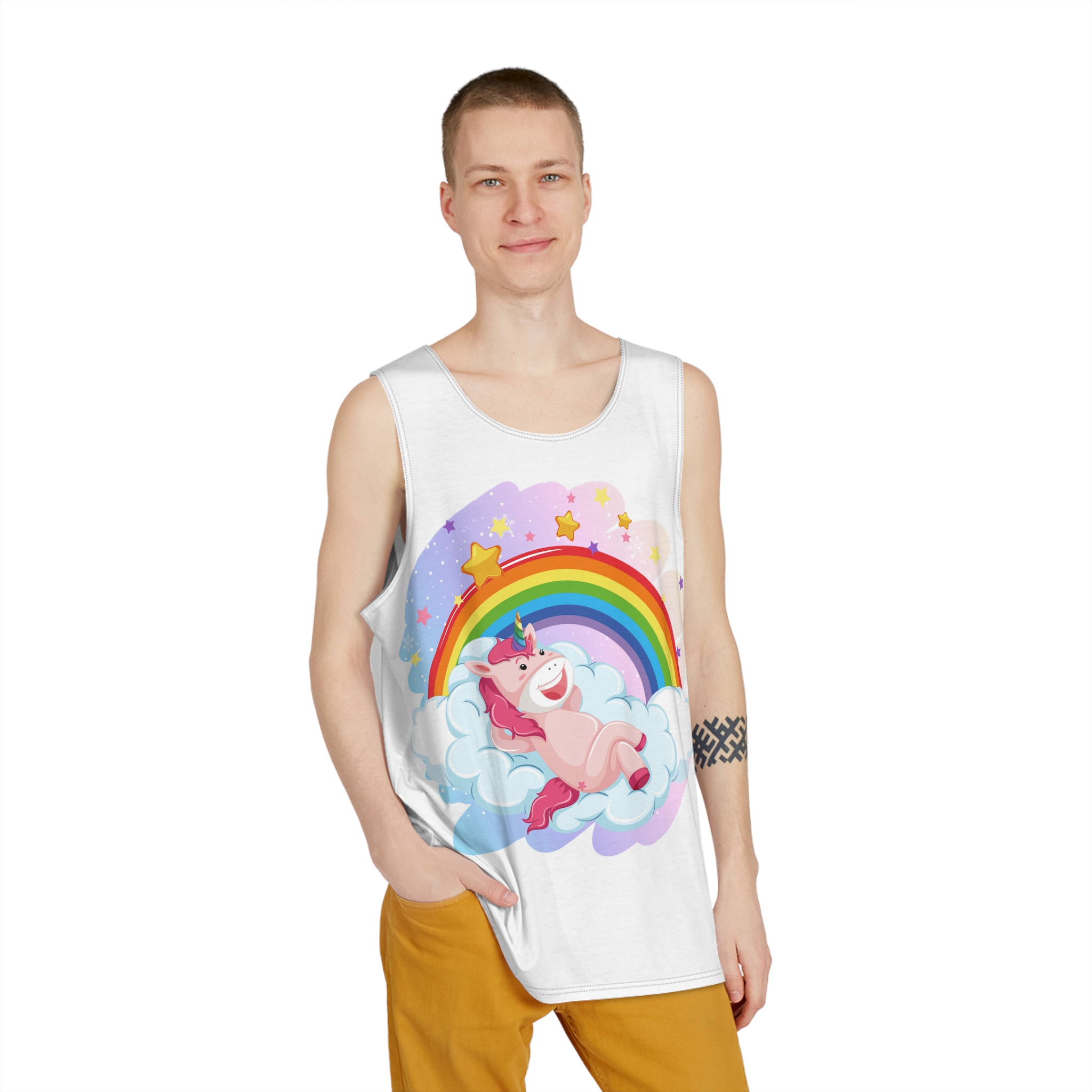 Unicorn V611 Mens Tank Aop - Image 3