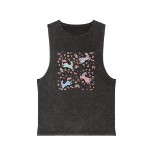 Unicorn V529 Unisex Stonewash Tank Top
