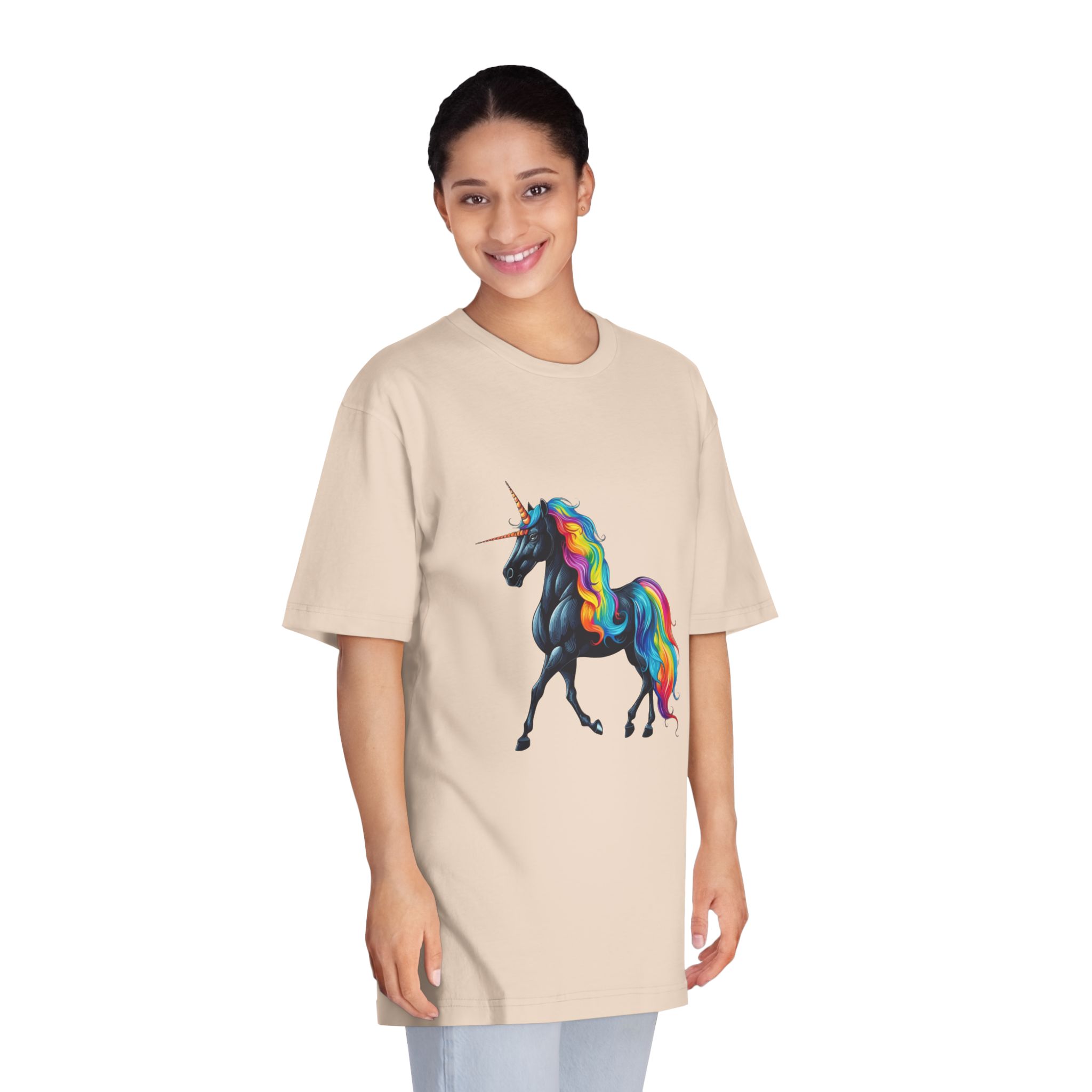 Unicorns 260 Unisex Classic Crewneck T Shirt - Image 11