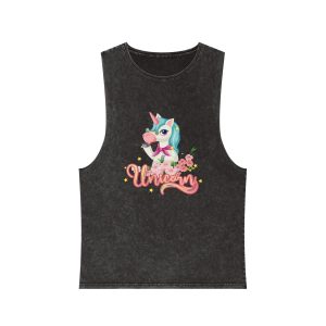 Unicorn V442 Unisex Stonewash Tank Top