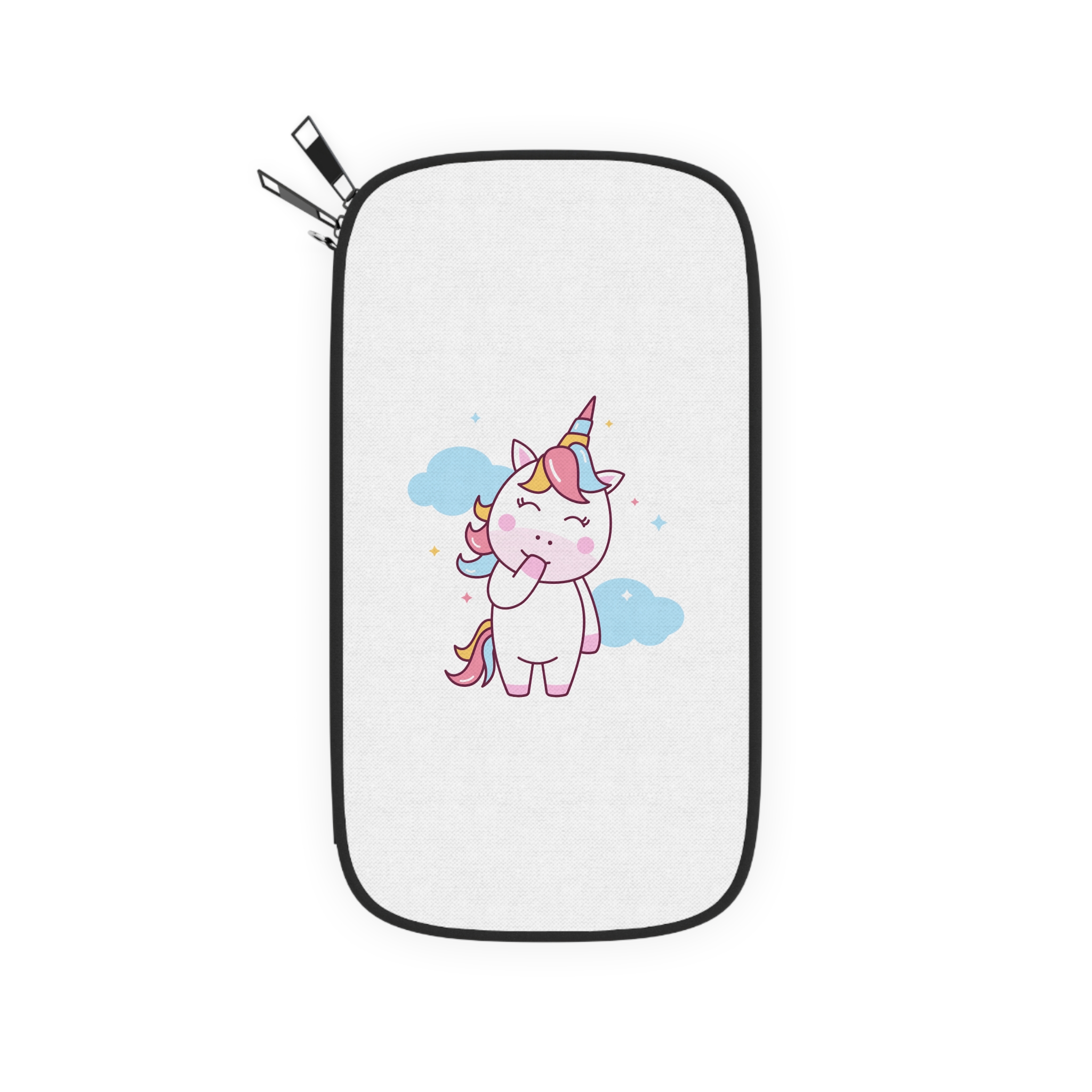 Cute Unicorn Illustration Passport Wallet - Image 2