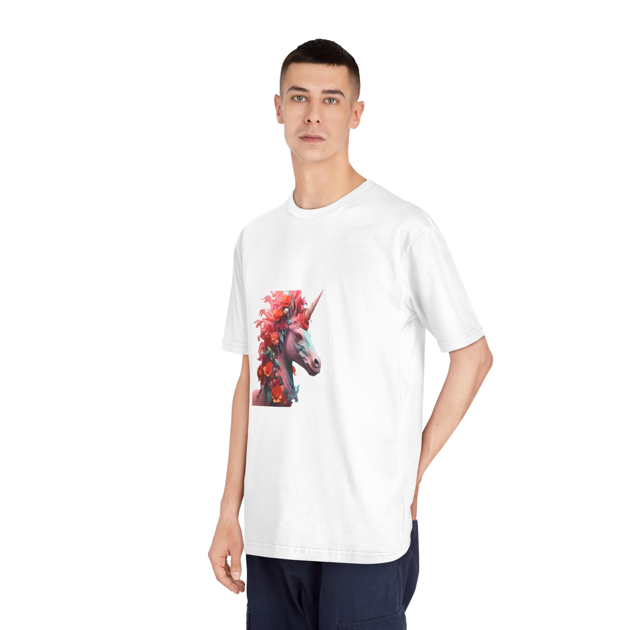 Unicorns 153 Unisex Classic Crewneck T Shirt - Image 4
