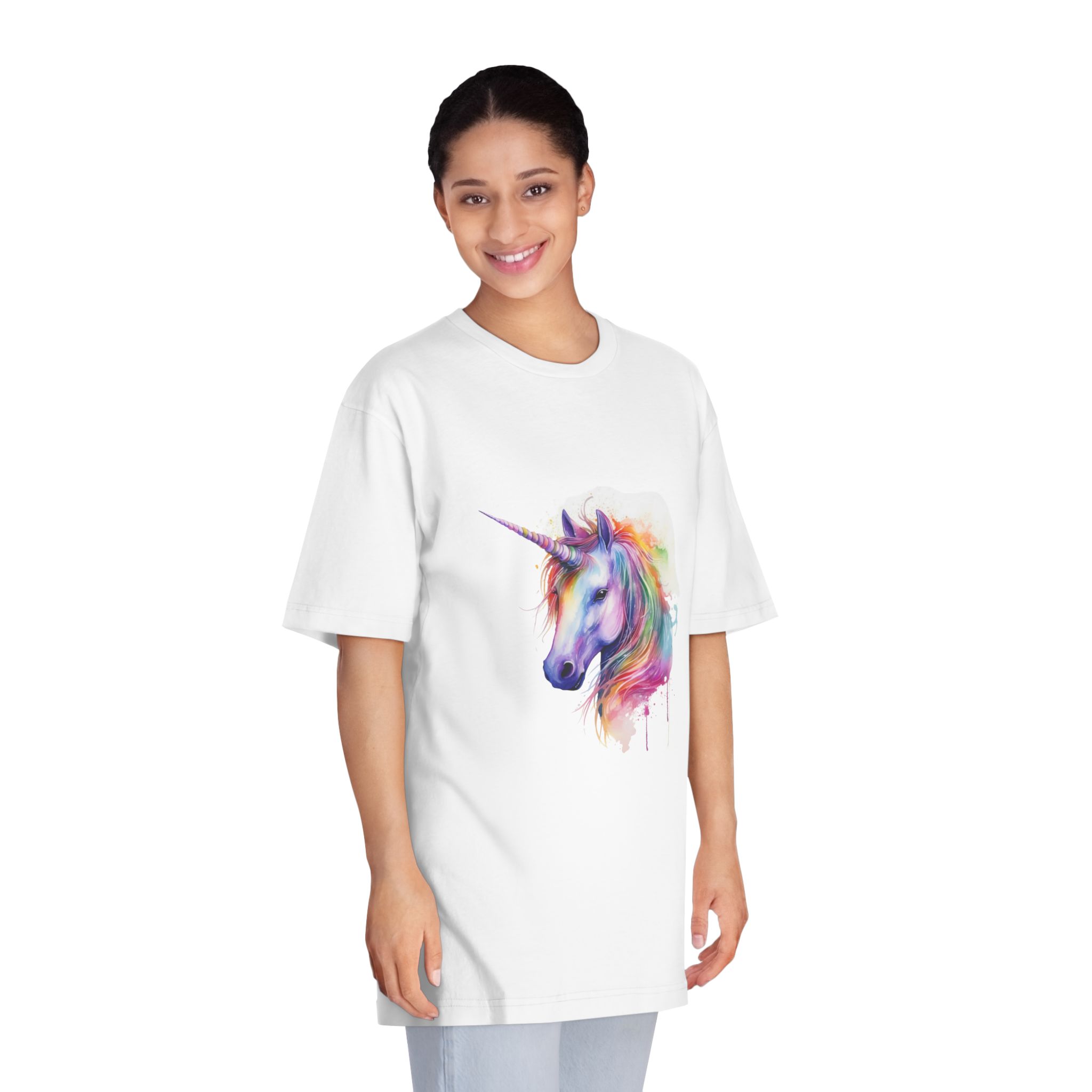 Unicorns 130 Unisex Classic Crewneck T Shirt - Image 3