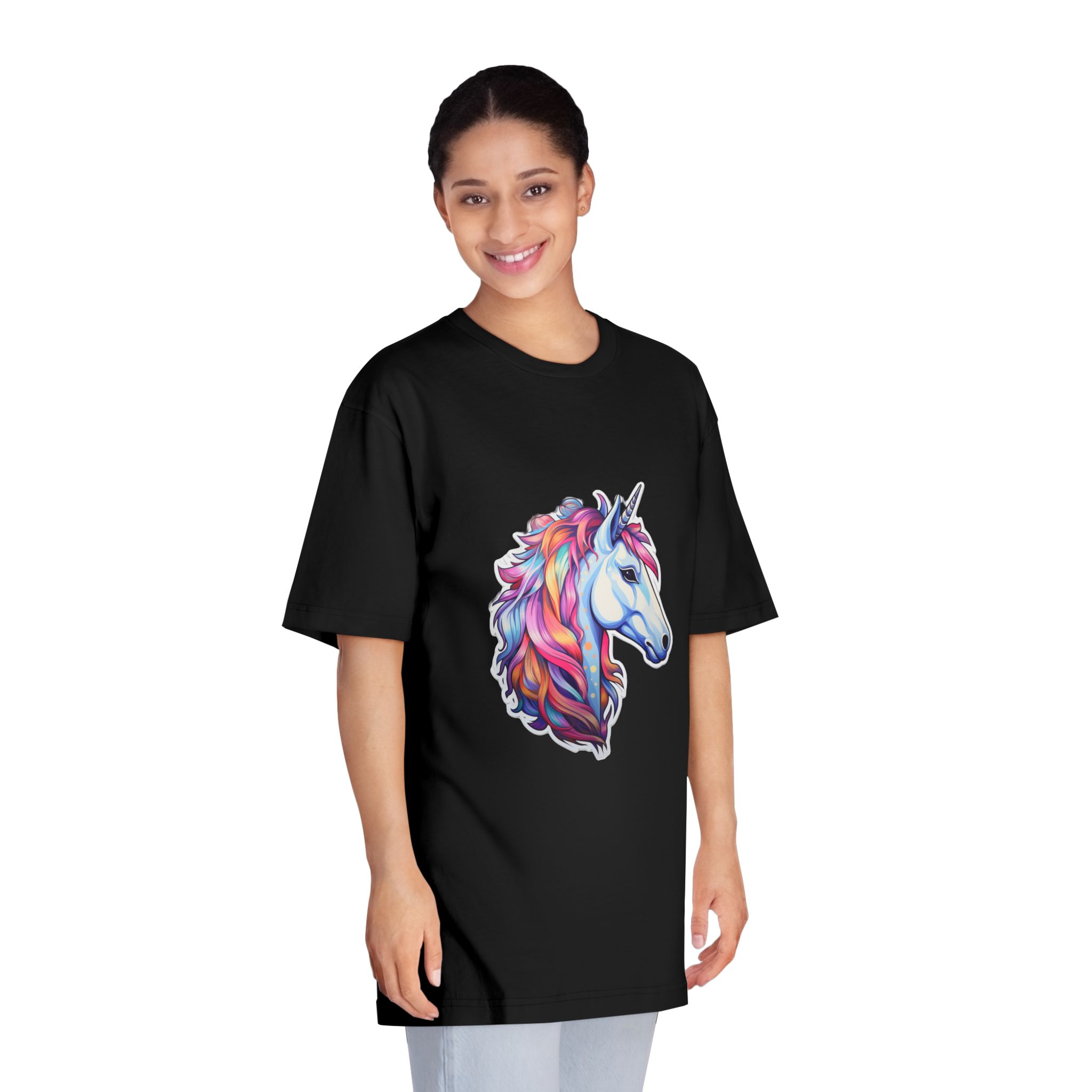 Unicorns 268 Unisex Classic Crewneck T Shirt - Image 7
