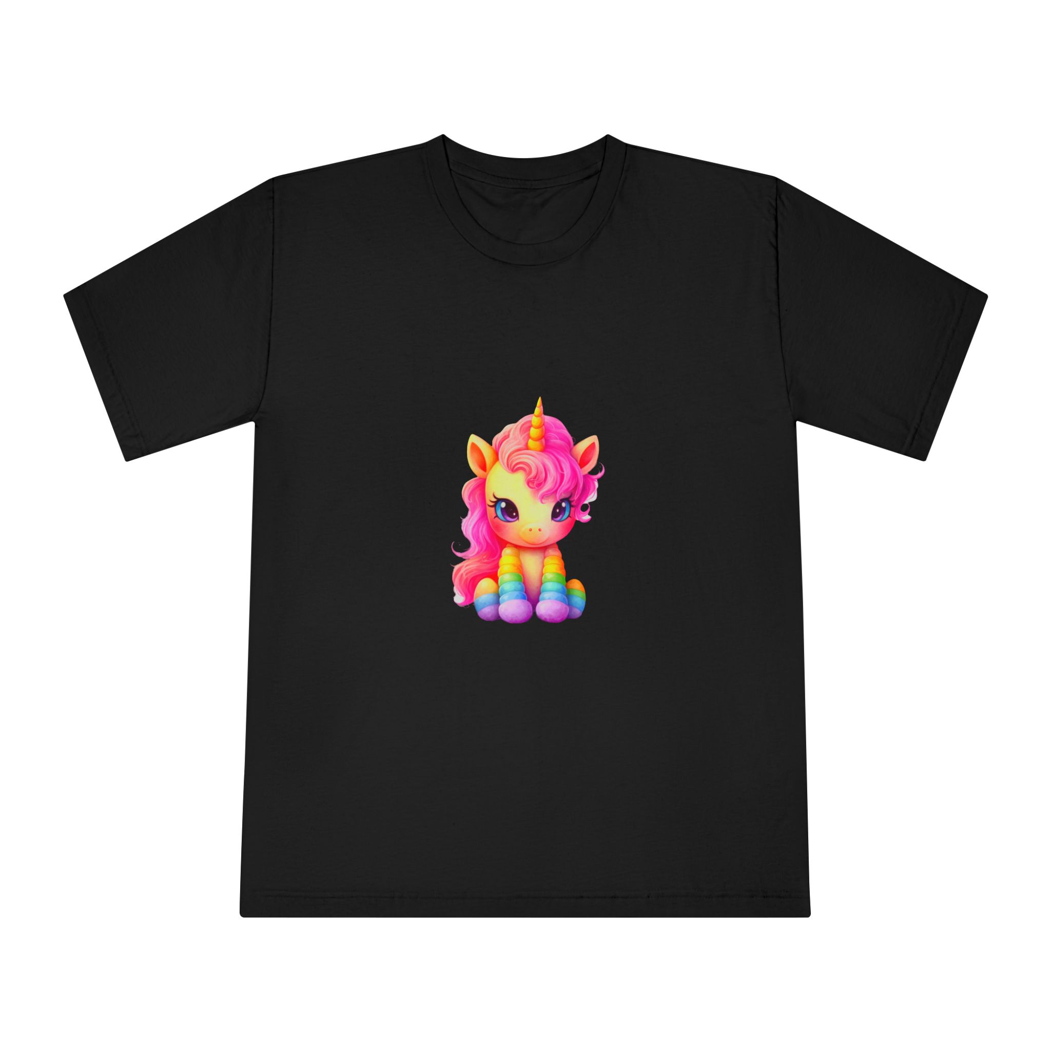 Unicorns 297 Unisex Classic Crewneck T Shirt - Image 5
