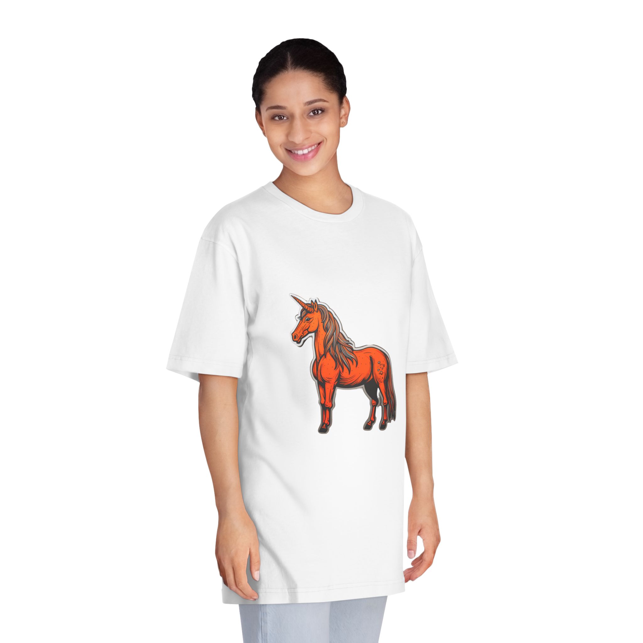 Unicorns 239 Unisex Classic Crewneck T Shirt - Image 3