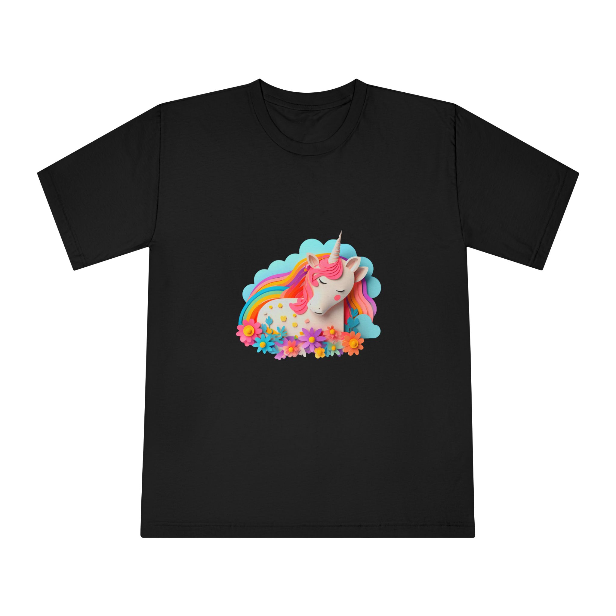 Unicorns 375 Unisex Classic Crewneck T Shirt - Image 5