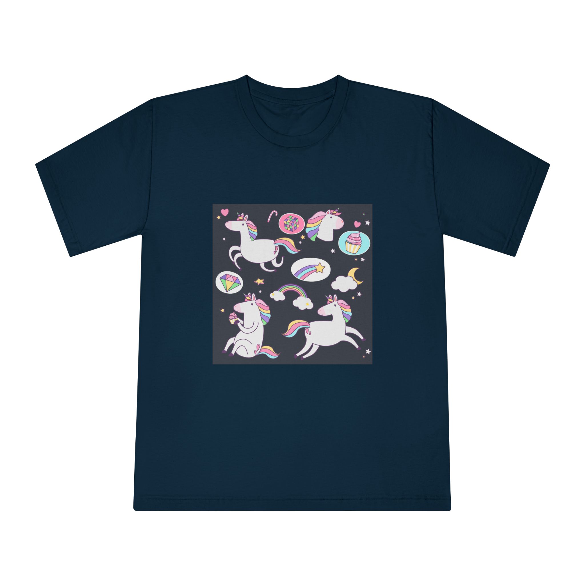 Unicorn V8 Unisex Classic Crewneck T Shirt - Image 17