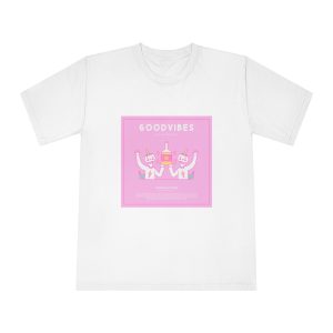 Cute Unicorn Skulls Holding Beer Bottle Illustration T Shirt Poster Unisex Classic Crewneck T Shirt